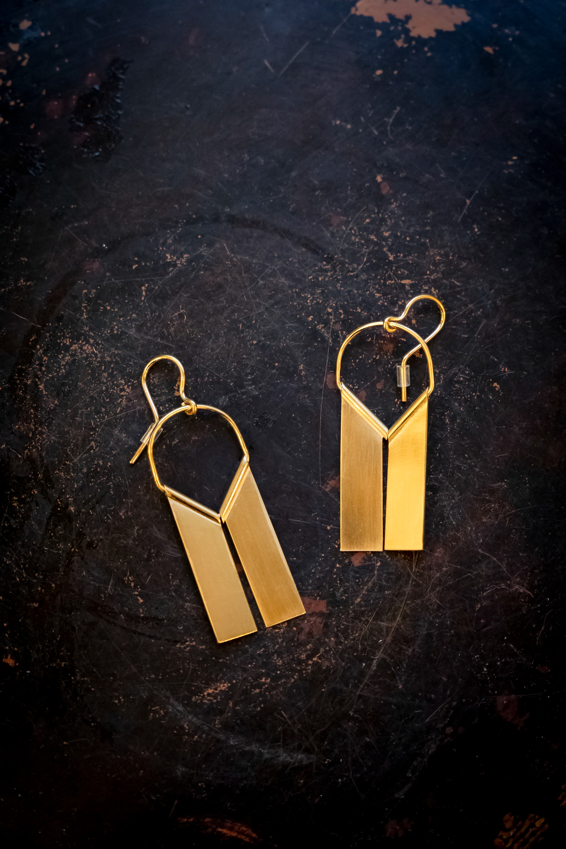BO Greuzat en argent plaqué or - 175€