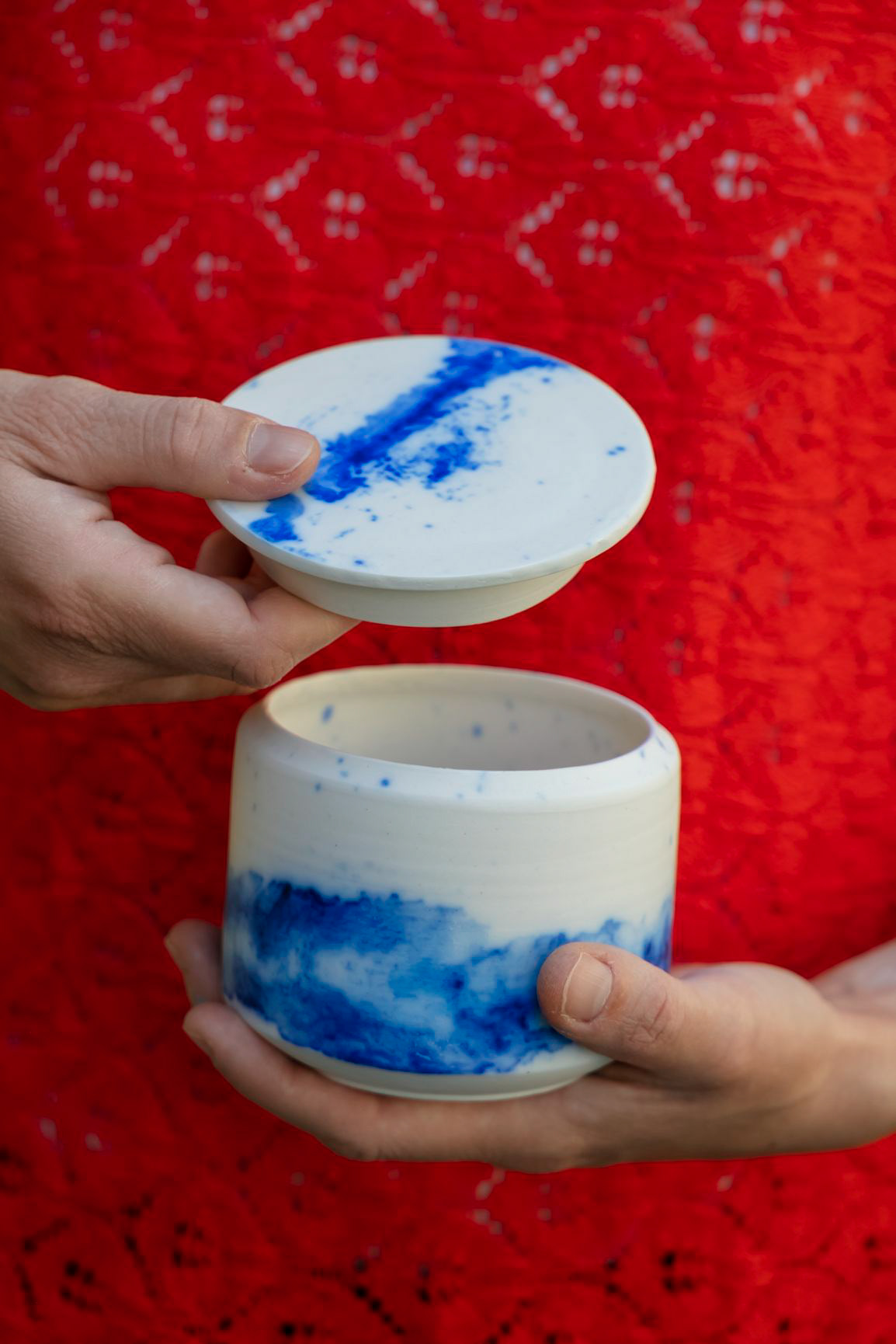 Boite en porcelaine - 60€