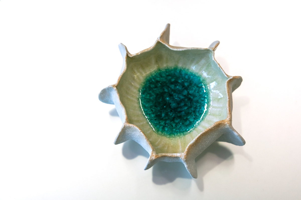 Coraux en porcelaine cristallisée à partir de 75€