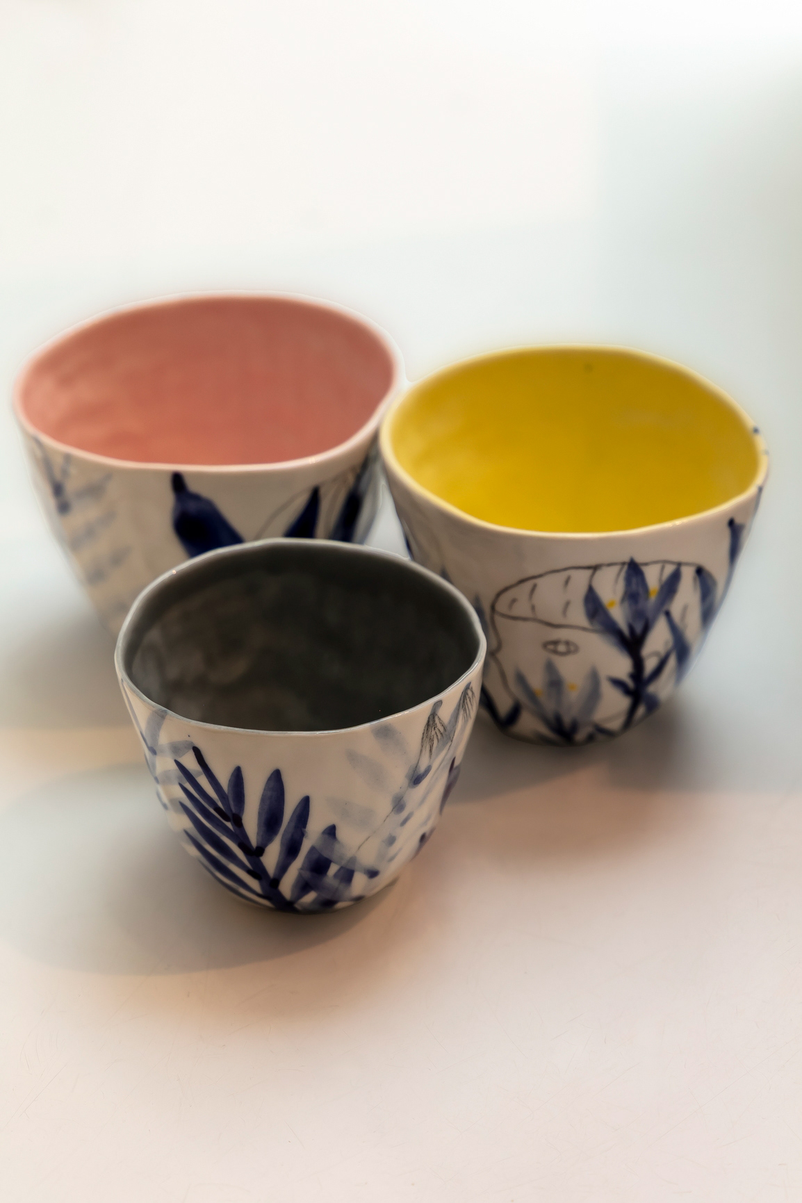Tasse PM en porcelaine 35€ - Tasse MM 40€