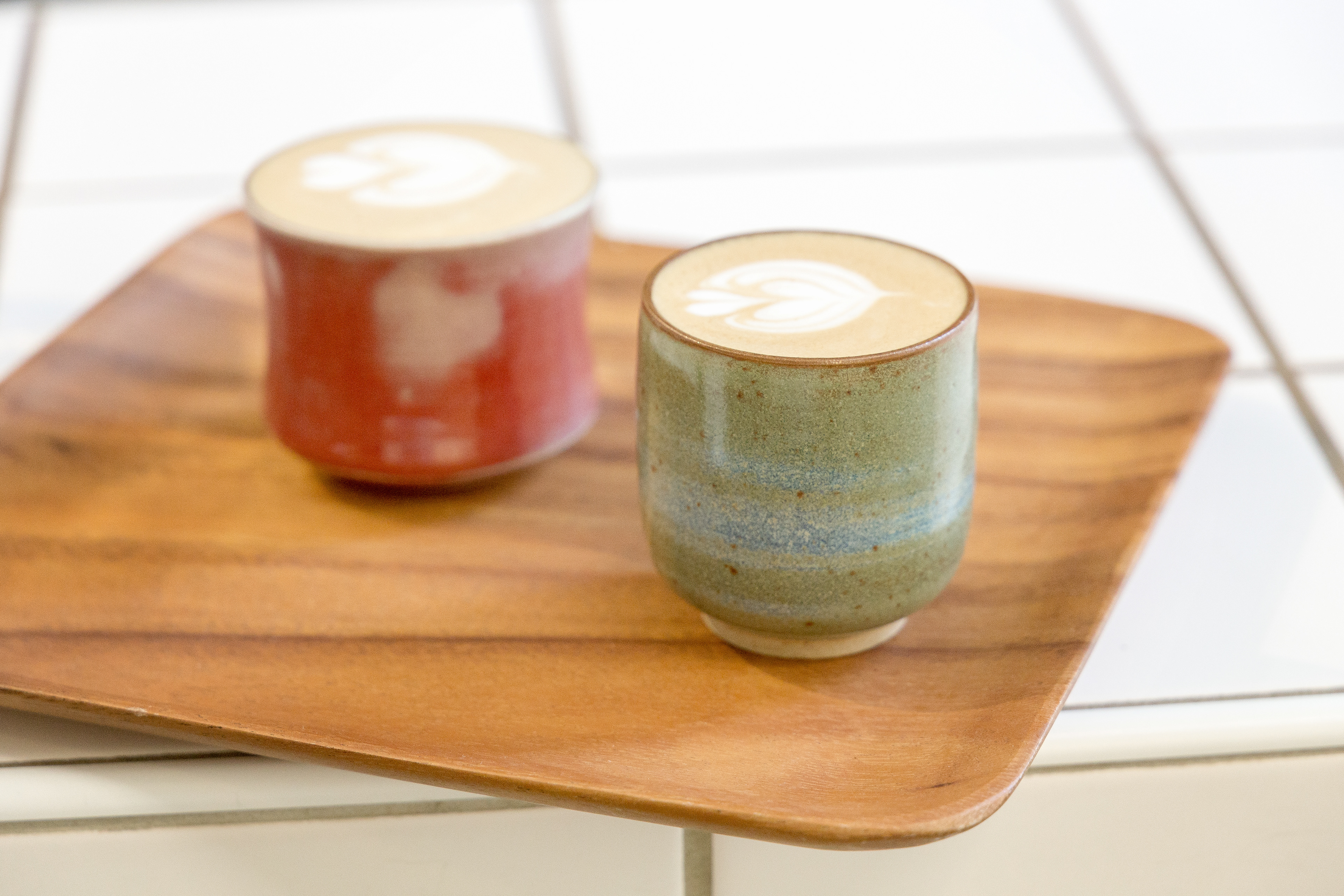 Tasse droite en grès - 20€