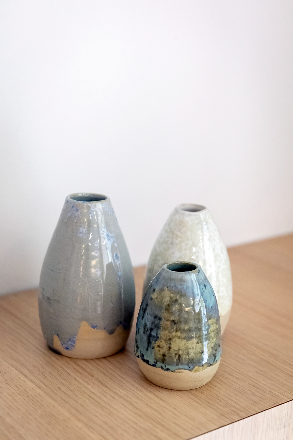 Soliflore en céramique émaillée - 28€ et 35€