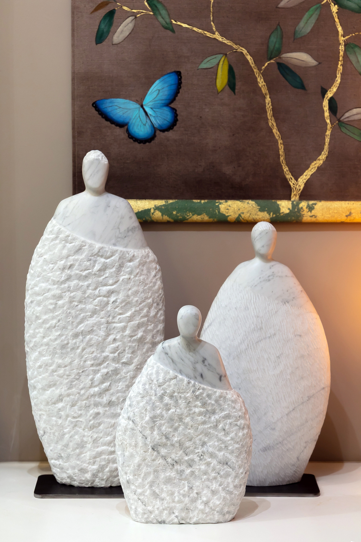 Sculpture "Gardien" PM en marbre de Carrare 600€ - MM 800€ - GM 1350€