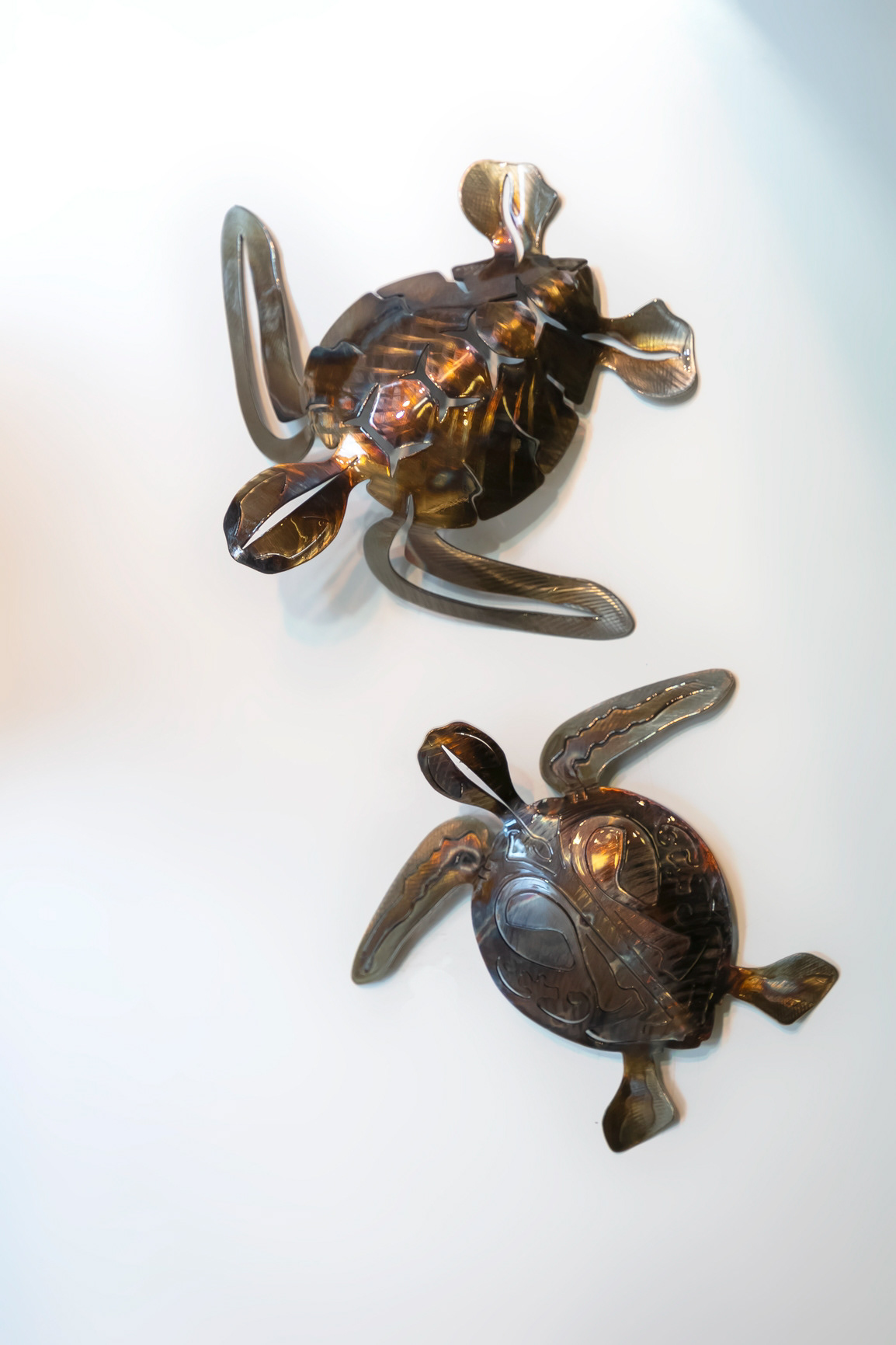 Tortue en acier inoxydable - 60€