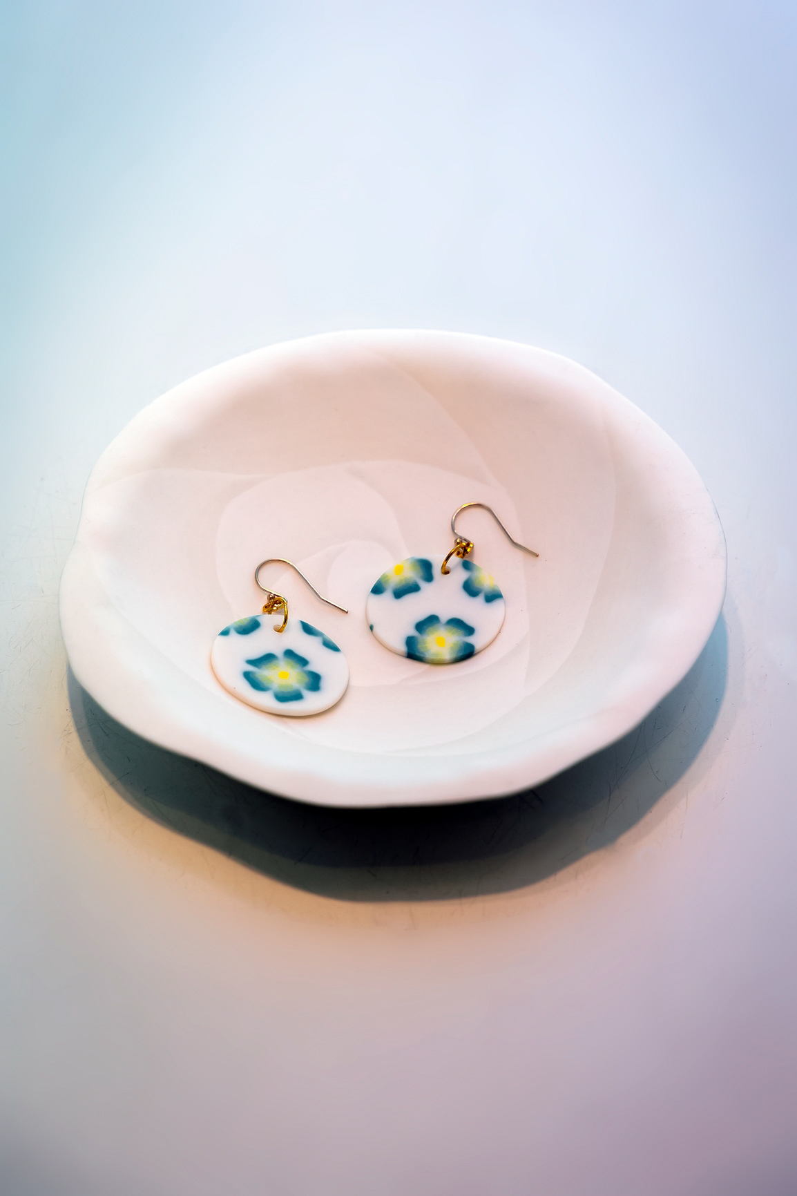 Bo et coupelle en porcelaine - 55€ et 46€