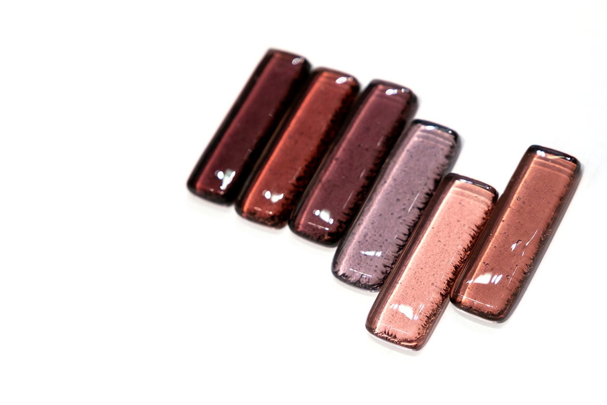 Lot de 6 porte-couteaux en verre - 62€