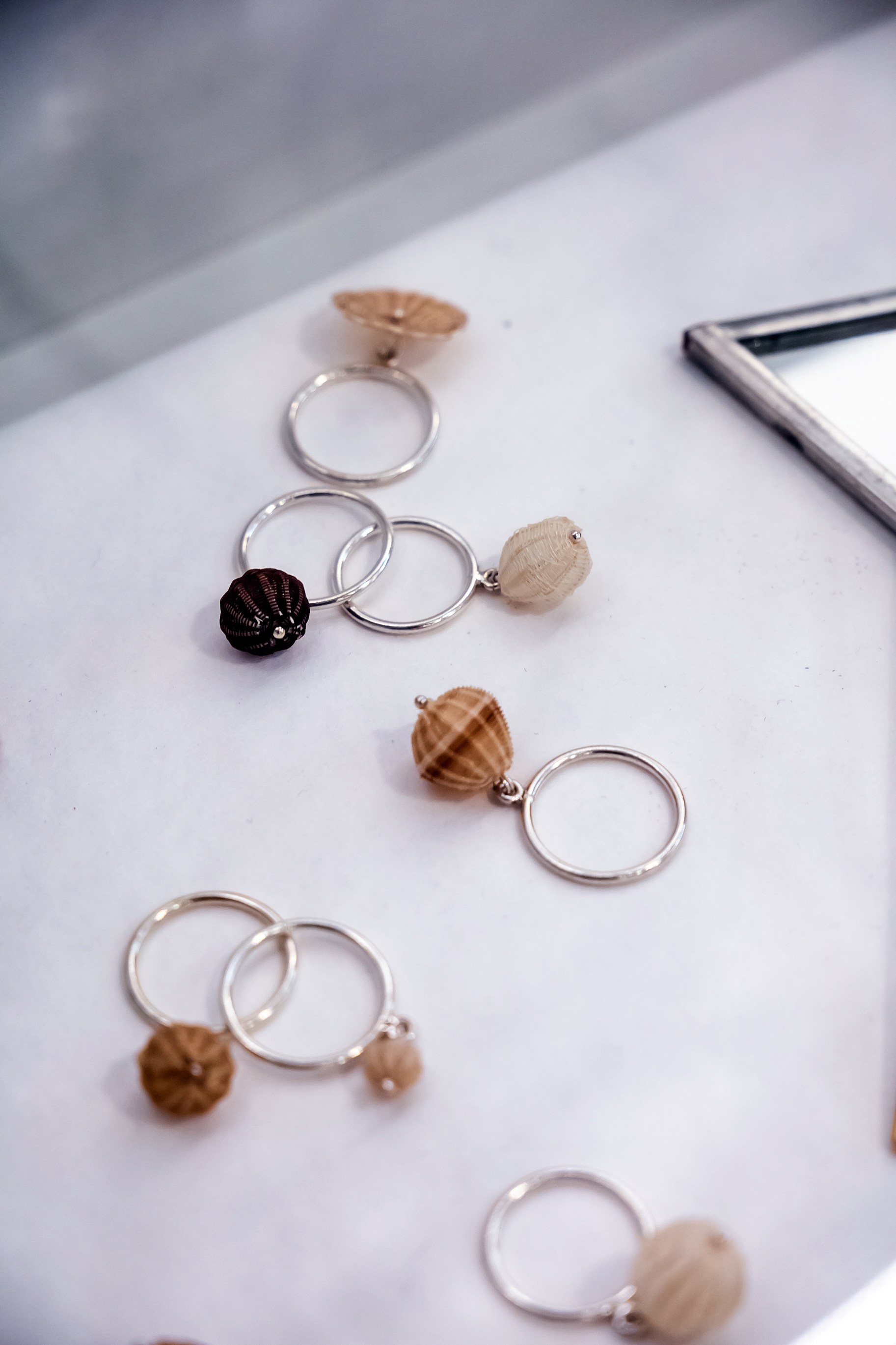 Bague à combiner en crin de cheval - 36 €