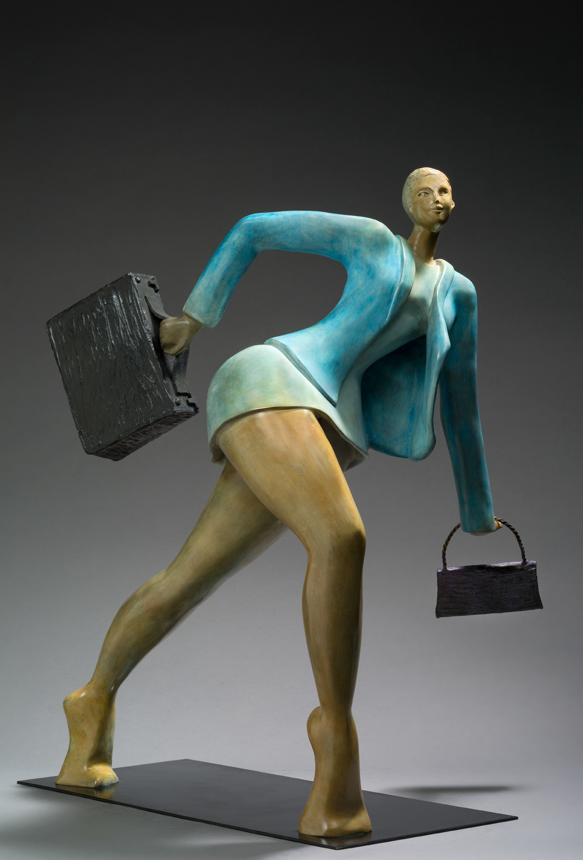 "Voyage Voyage"  pièce unique en bronze - 20 000€