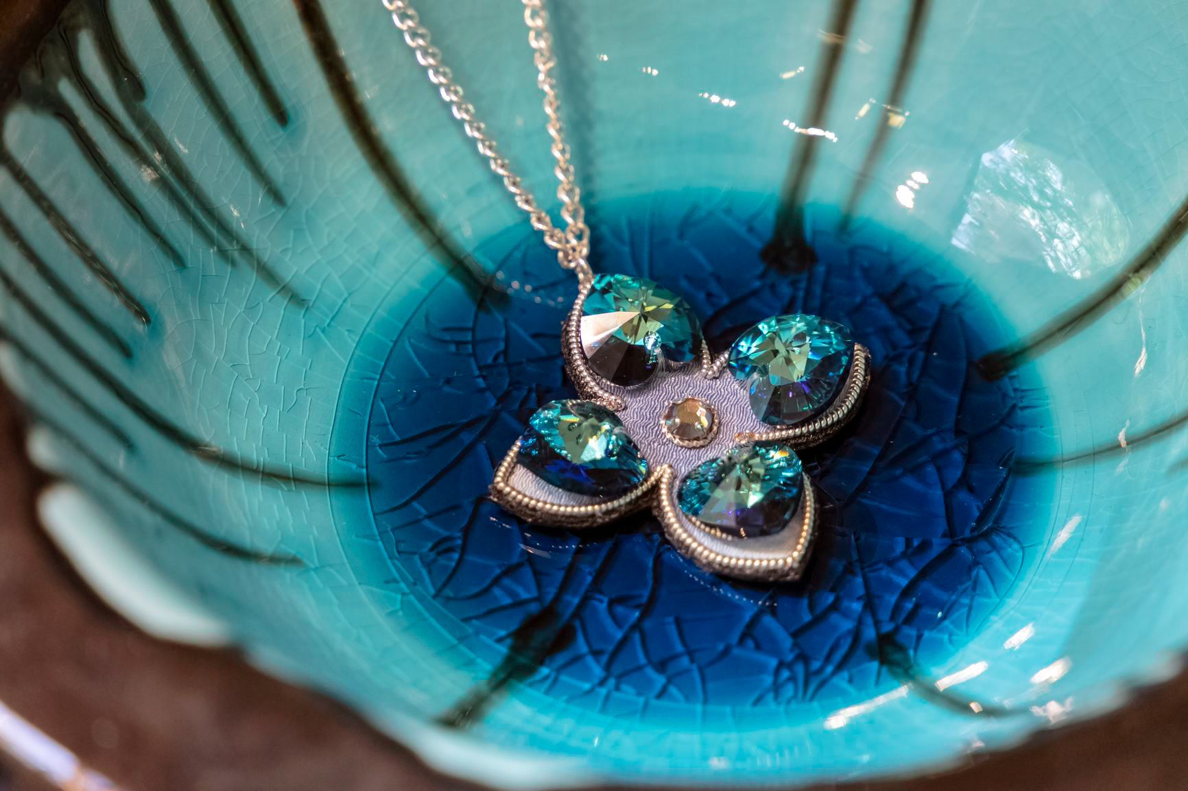 Collier Turquoise Cristal - 90€