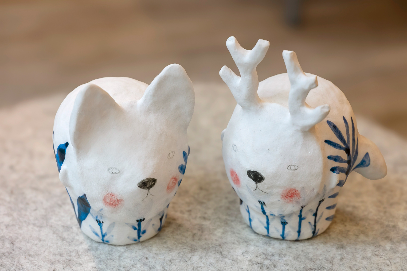 Petit esprit avec dessin bleu - 200€