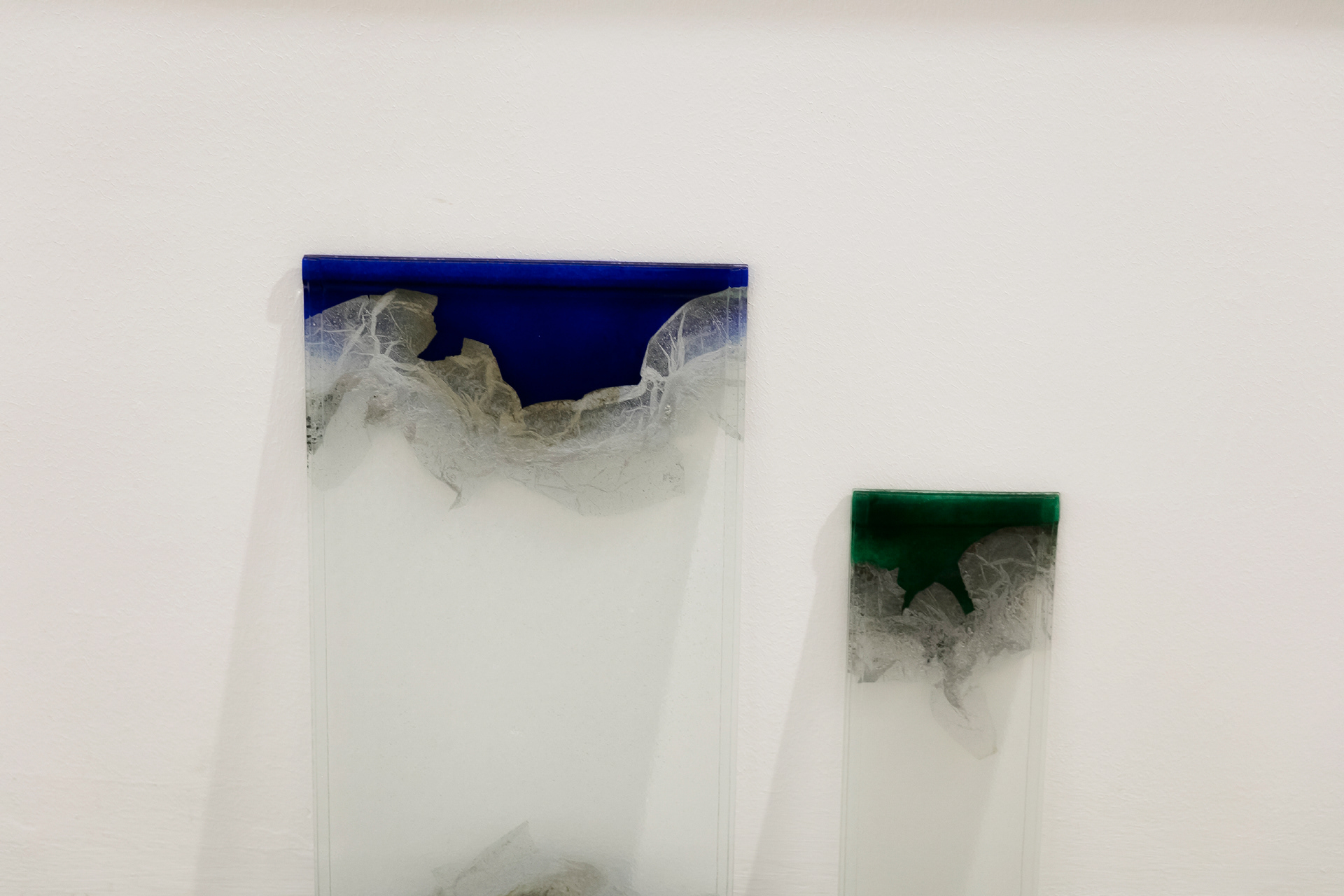 Plateaux en verre, inclusions - de 35€ à 90€