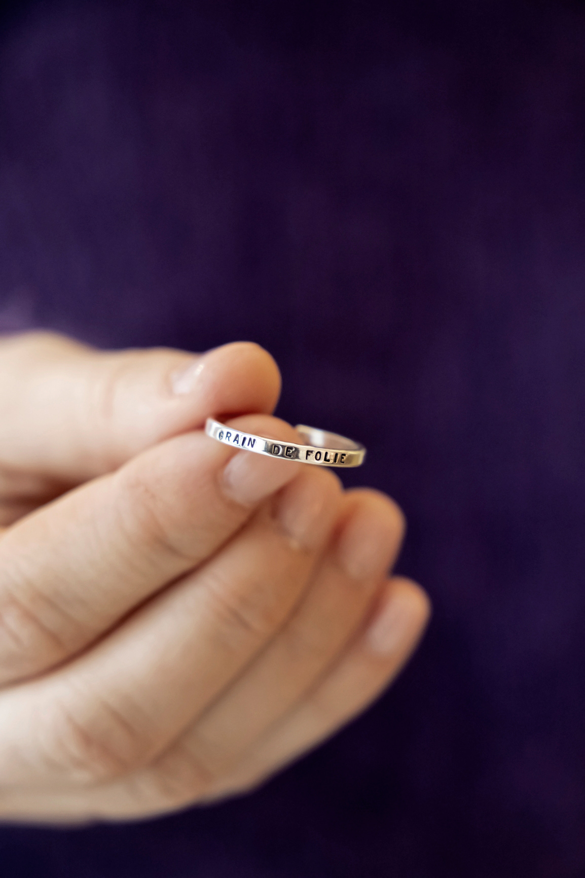 Bague "Porte-Bonheur' en argent - 45€