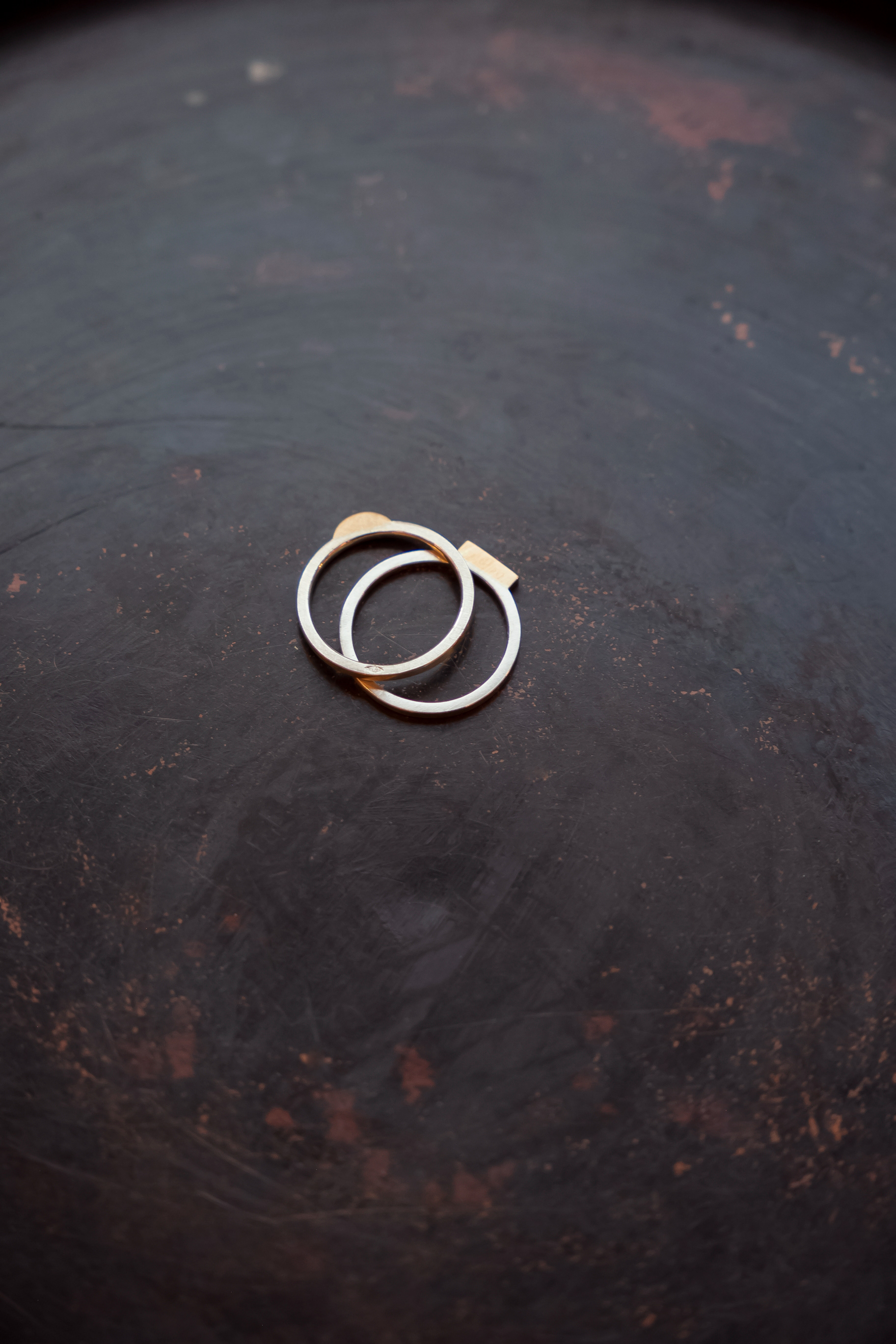 Bague "Minimal" 190 € - Argent & Or 18ct