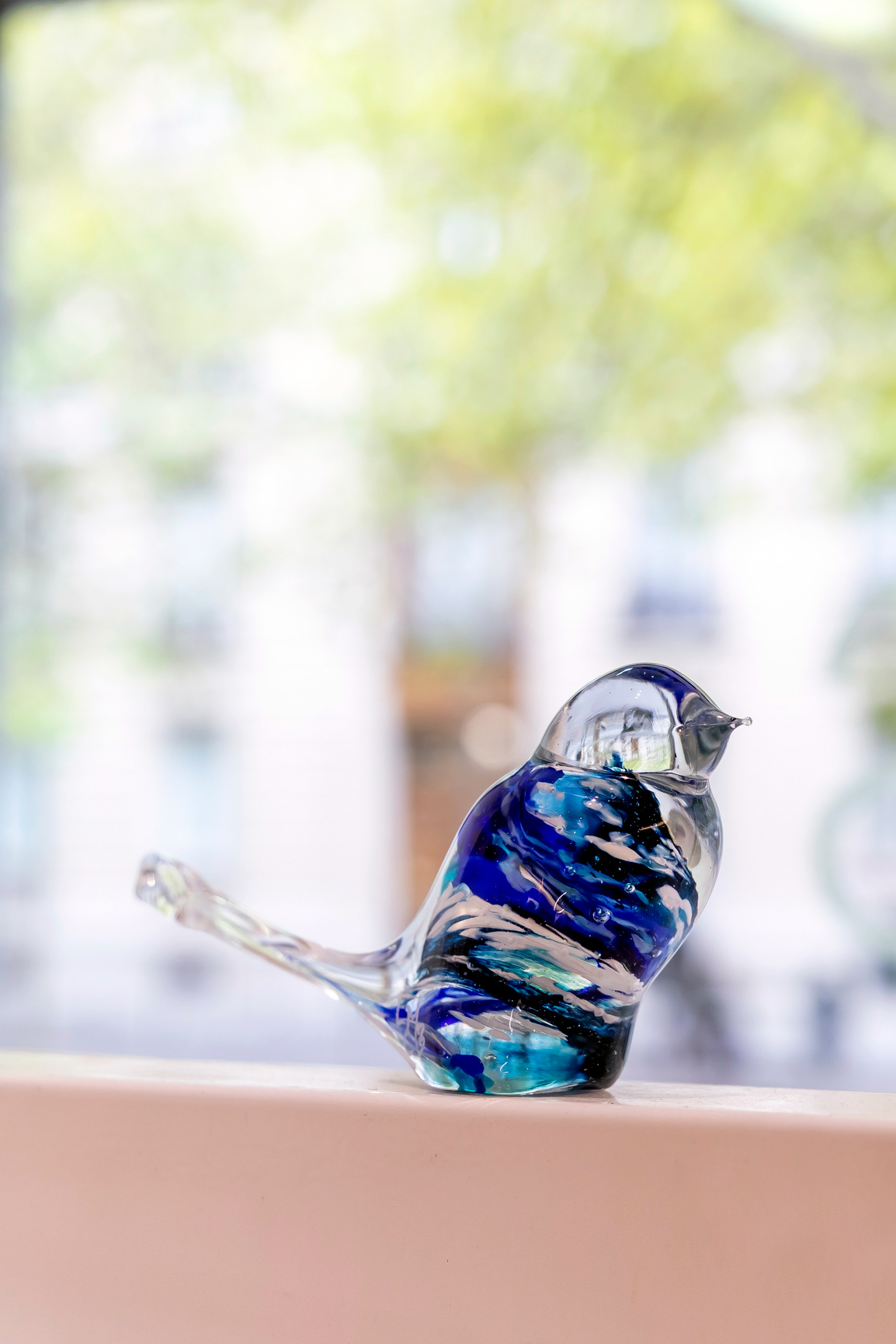 Oiseau en verre - 26€