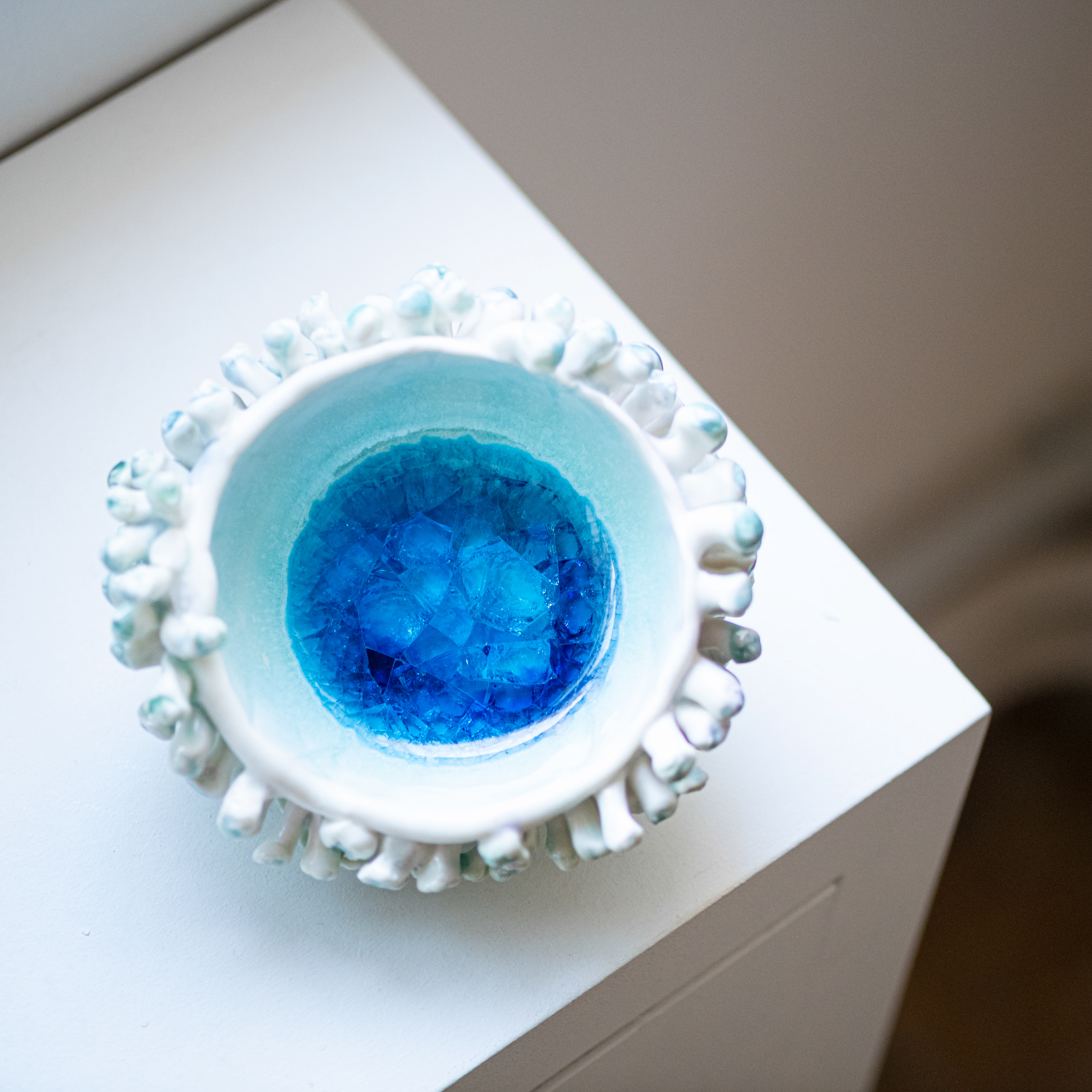 Coraux en porcelaine cristallisée à partir de 75€