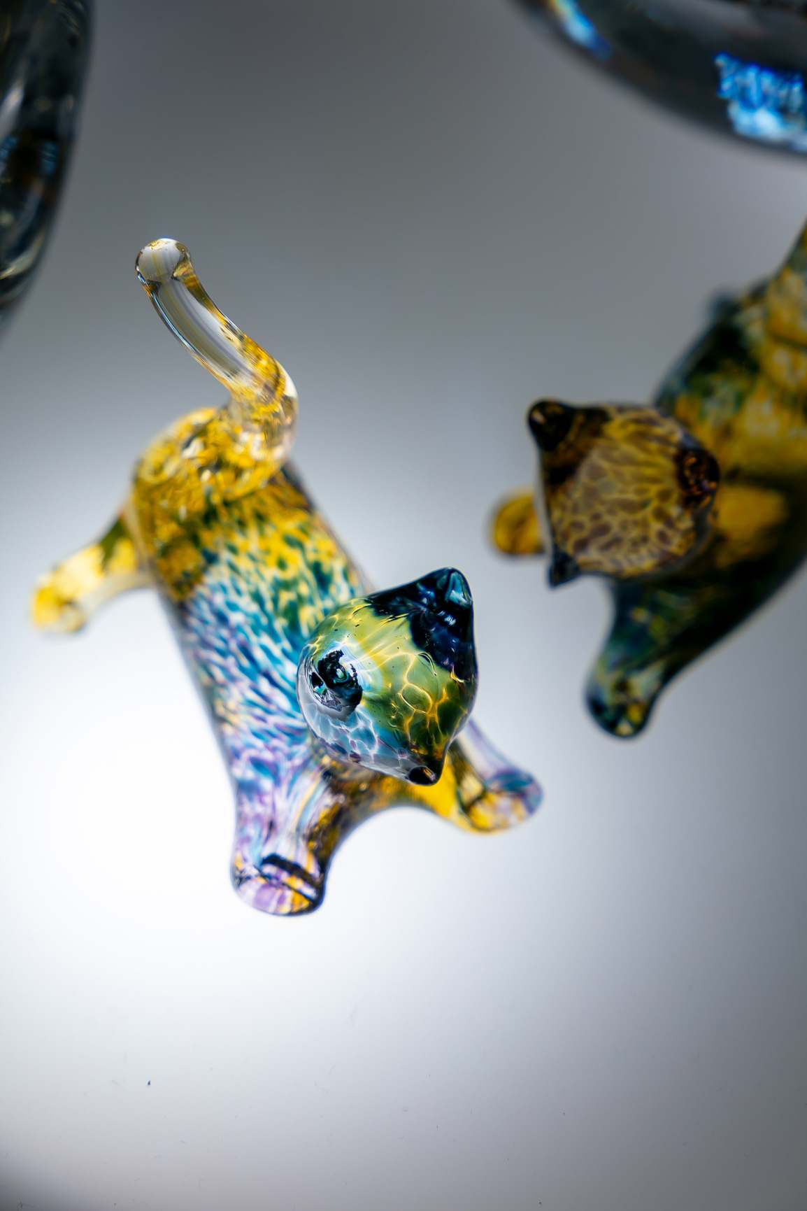 Chaton en verre - 15€