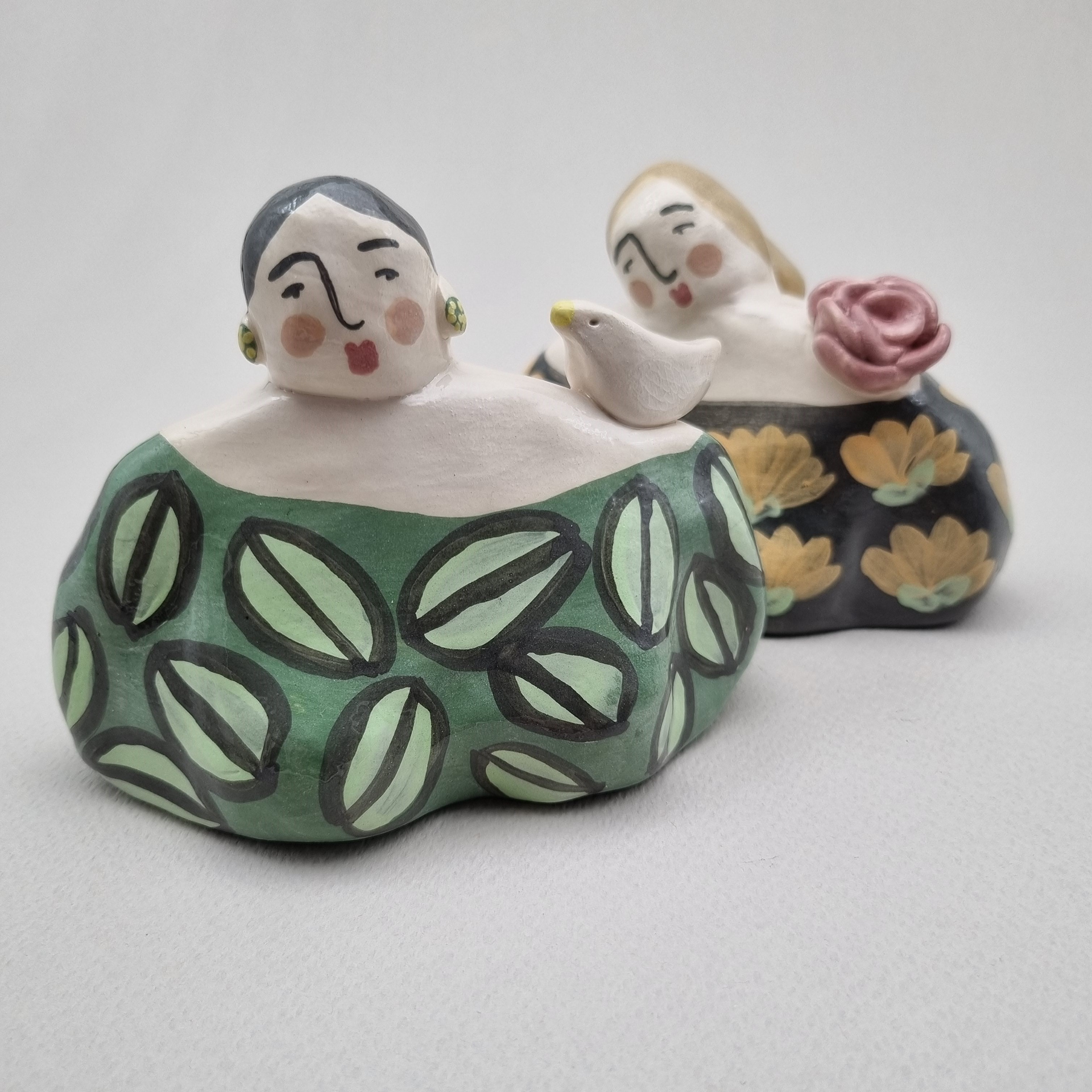Sculpture en faïence - 60€