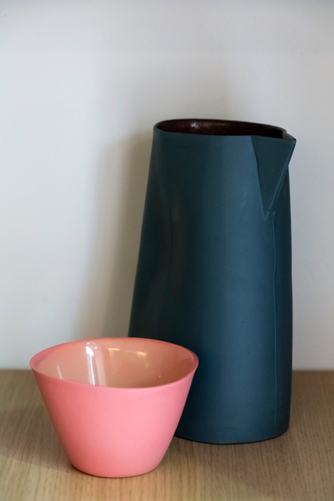 "Carafe d'O" en pocelaine 206€ - Tasse à "T" 38€