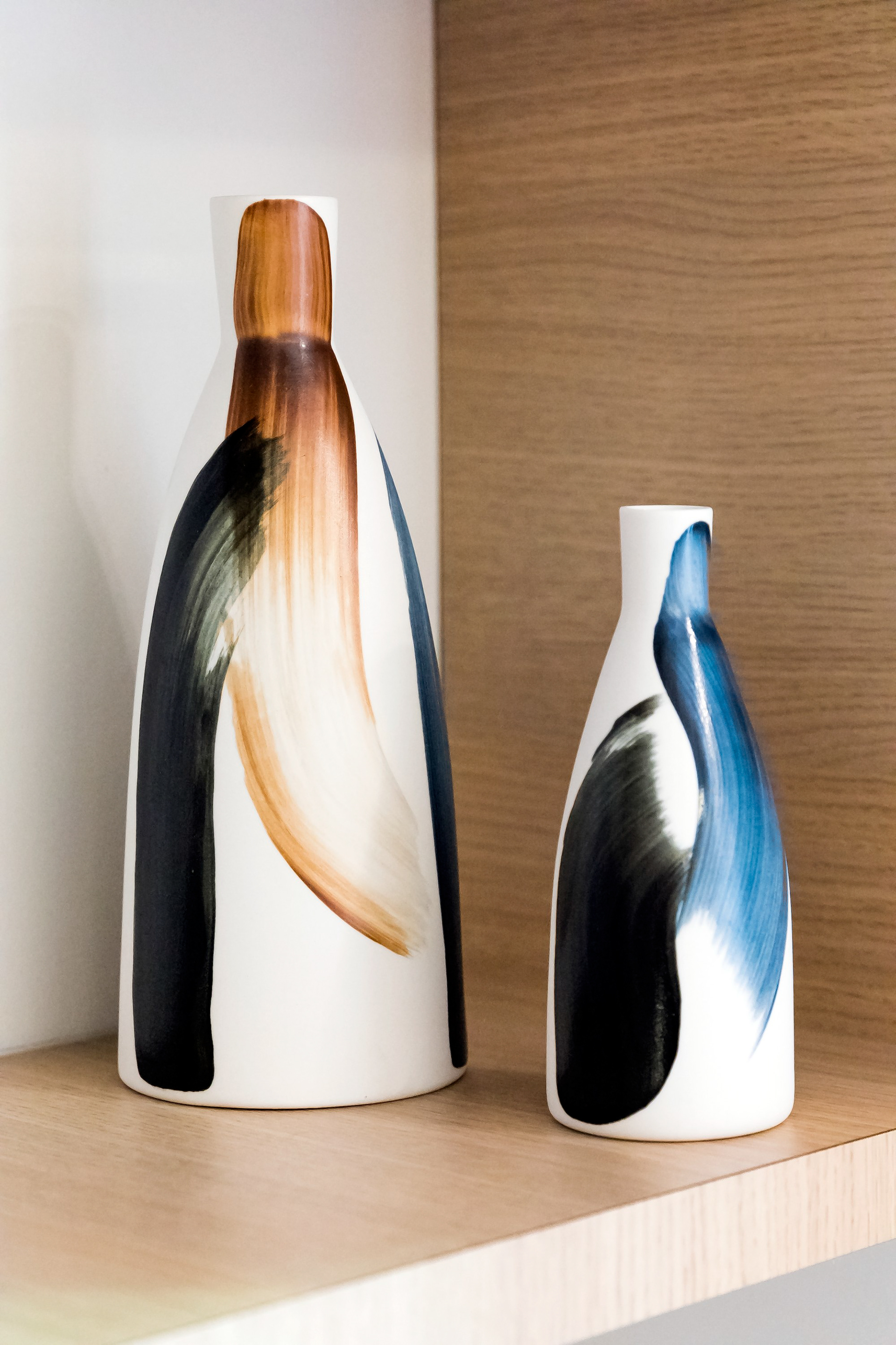 Soliflores en porcelaine - 40€ et 95€