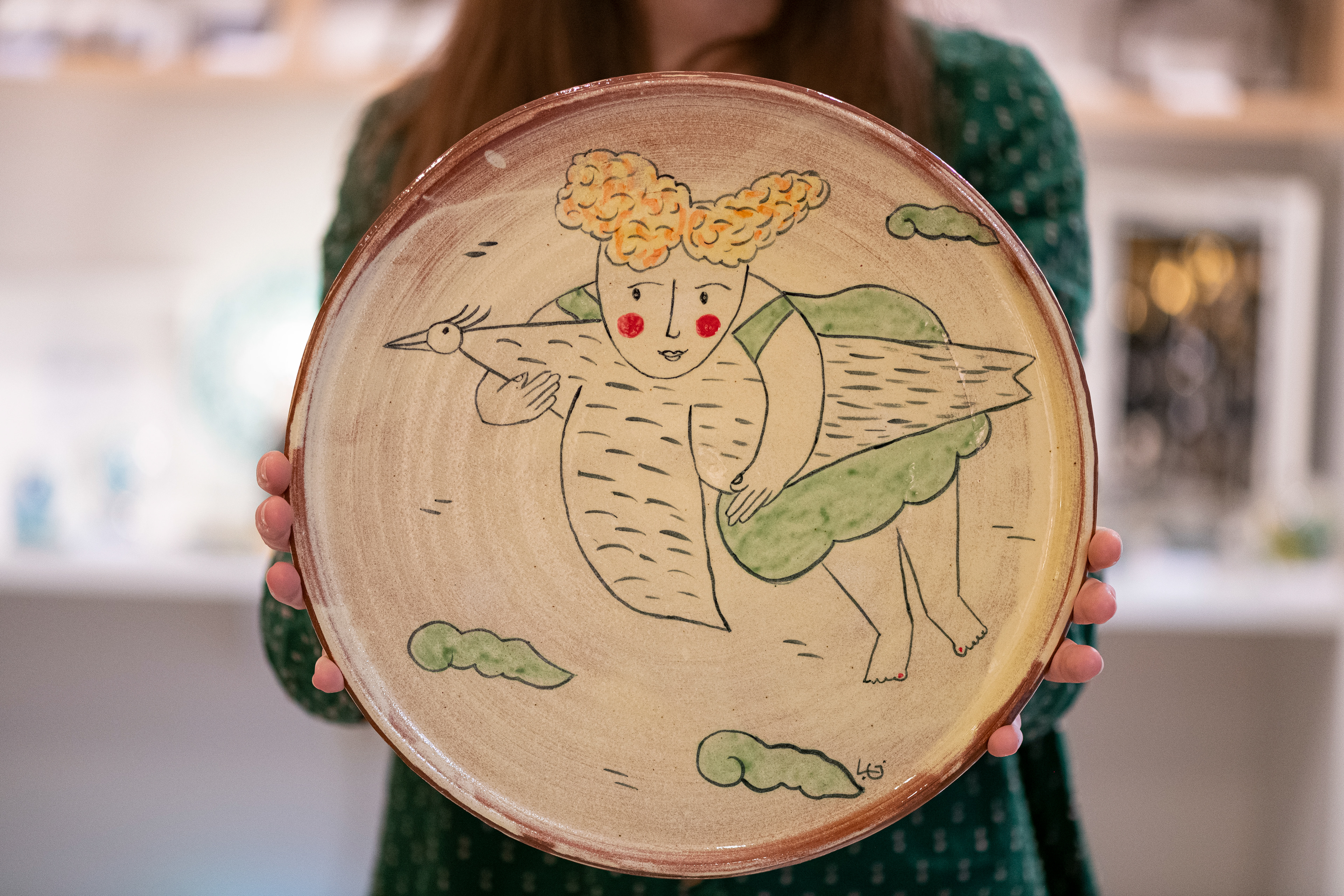 Plat à tarte en céramique - 86€