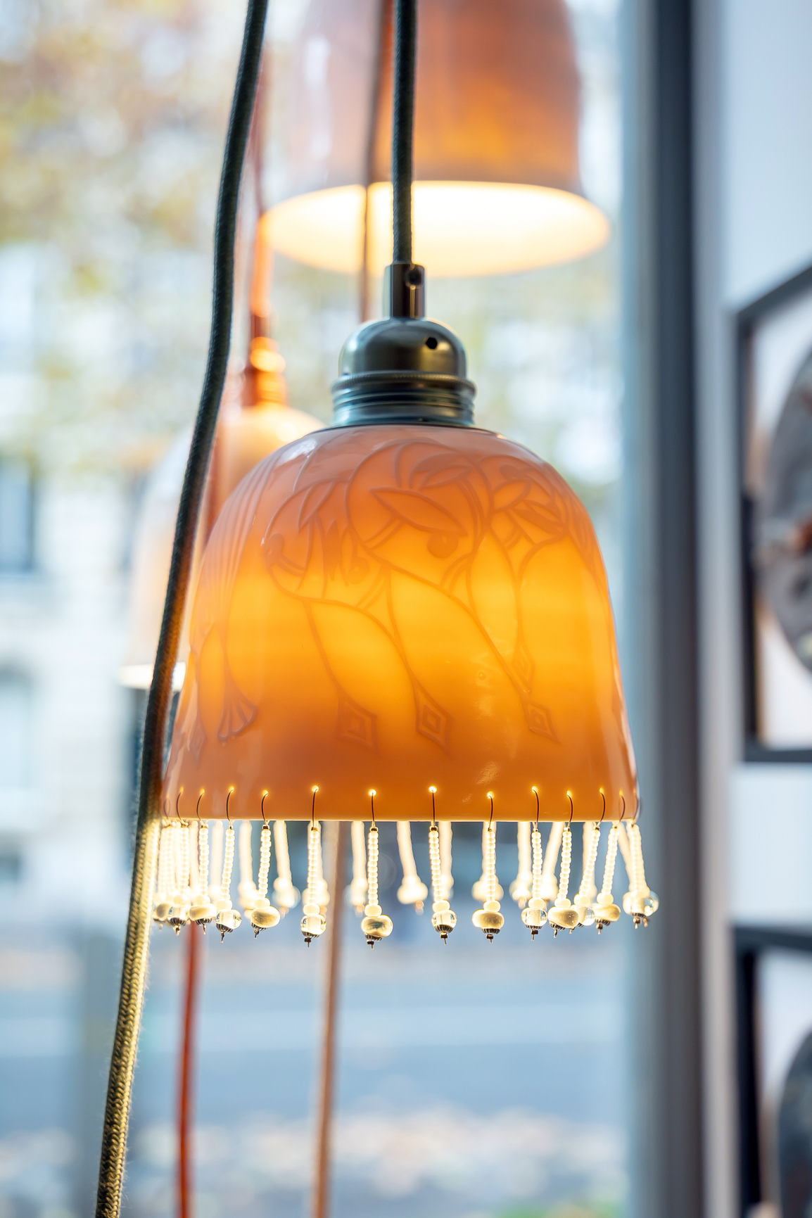 Baladeuse "Aigue Marine" en porcelaine - 348€