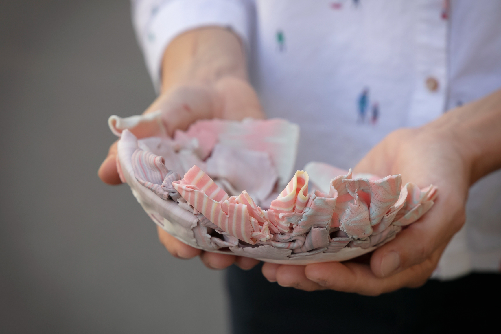 Bol en porcelaine Nerikomi - 400€