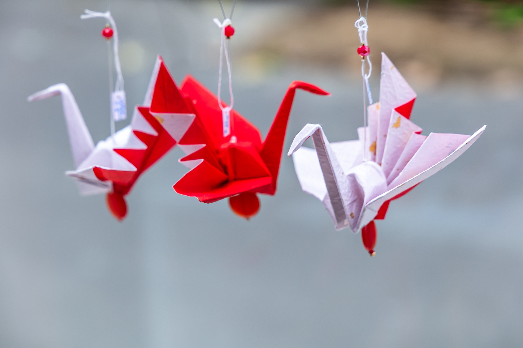 Grue "porte-bonheur" en papier - 15€