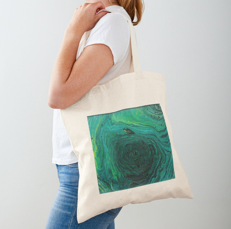 fluid art tote