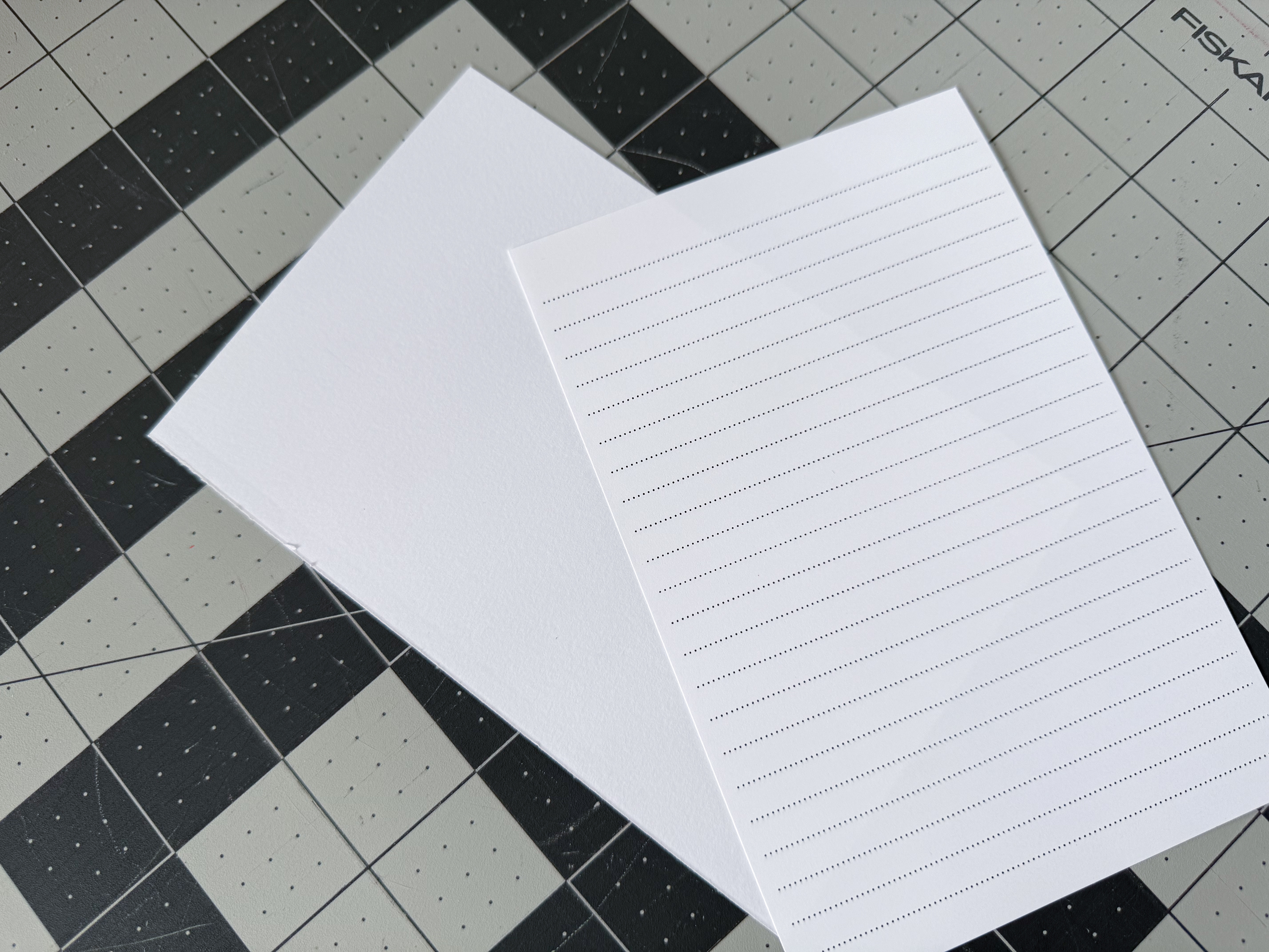 4x6 Sketch/Lined Paper