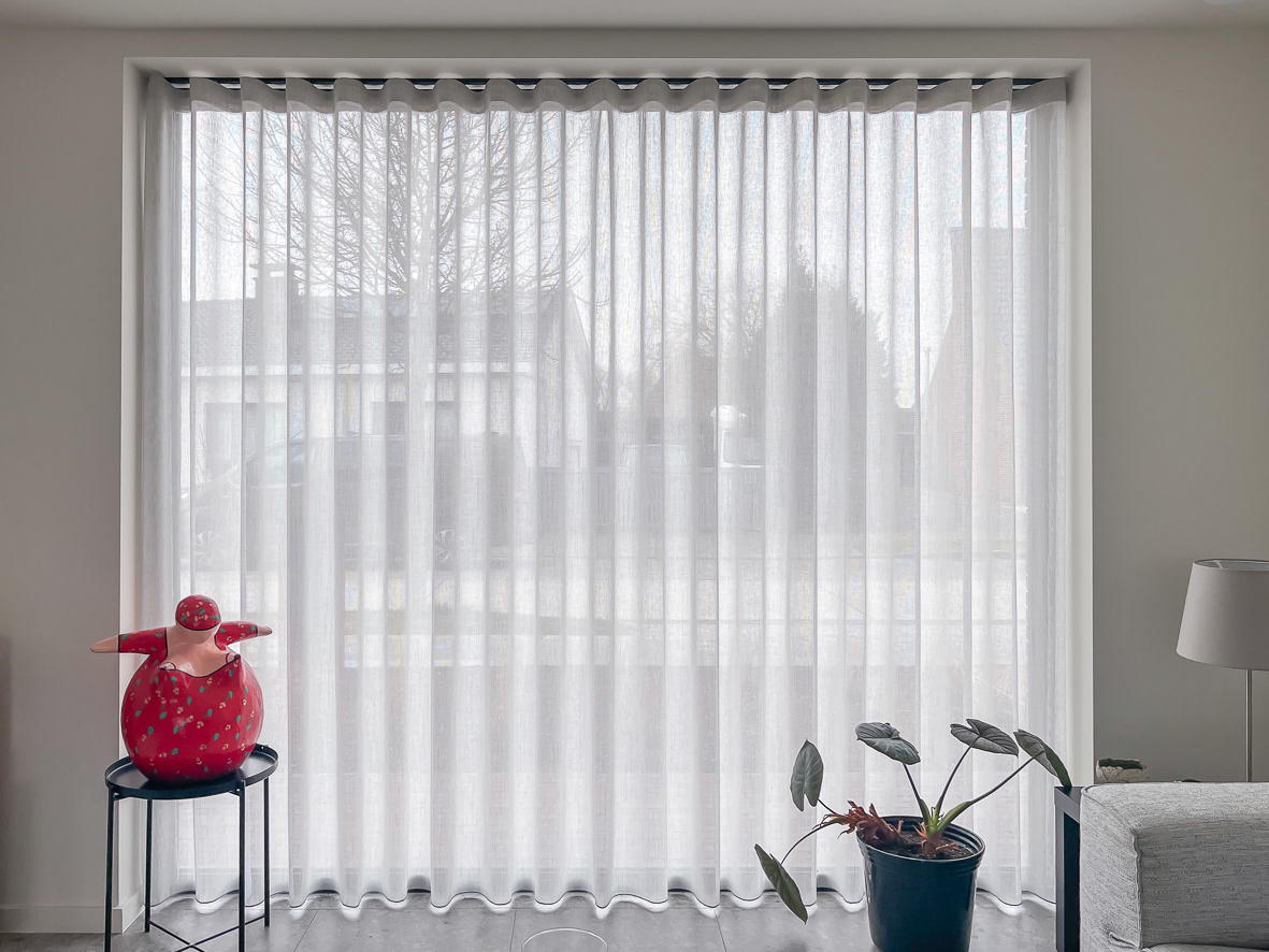 Wave plooi, plaatsing in de dag. 