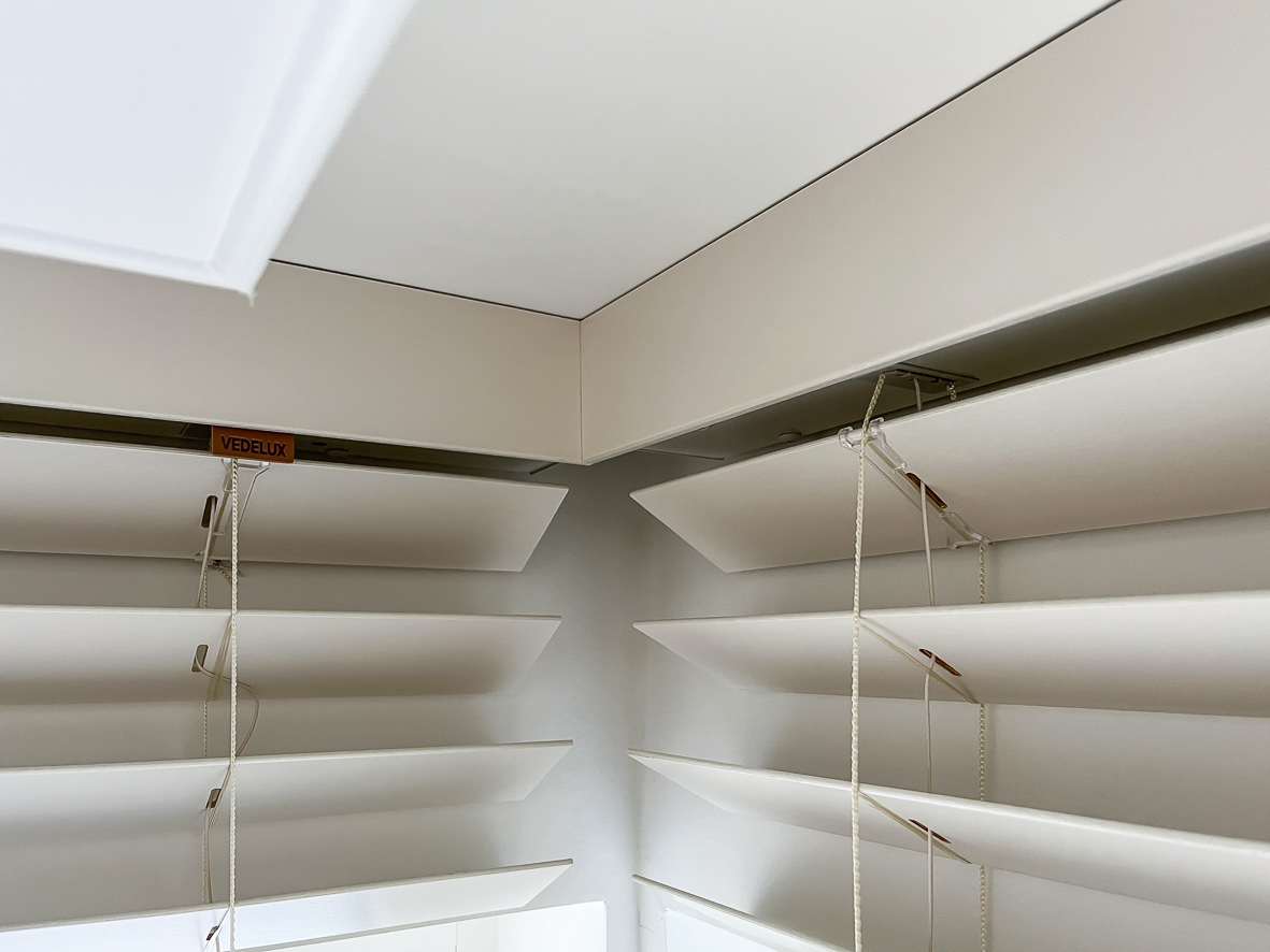 Mooie aansluiting in de hoeken