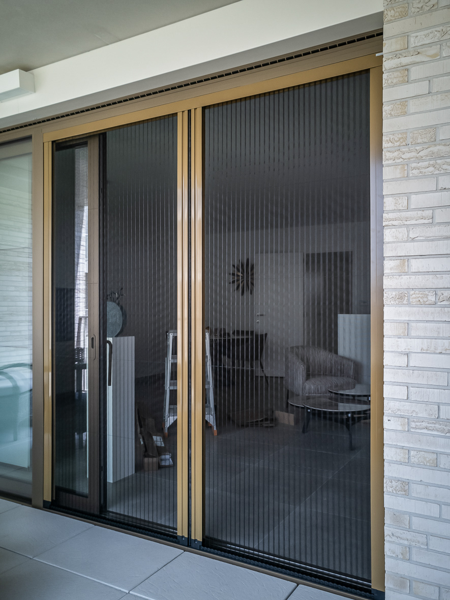 Plissehor mogelijk in alle RAL kleuren