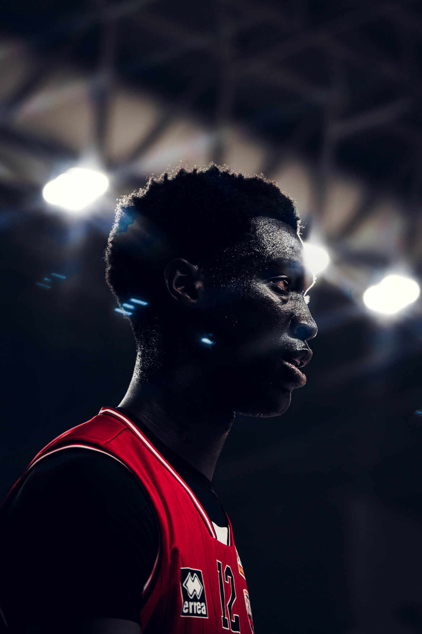 Assane Sankare #12 portrait Playoff - Final - Leg 2 - Tezenis Verona VS Dole Basket Rimini