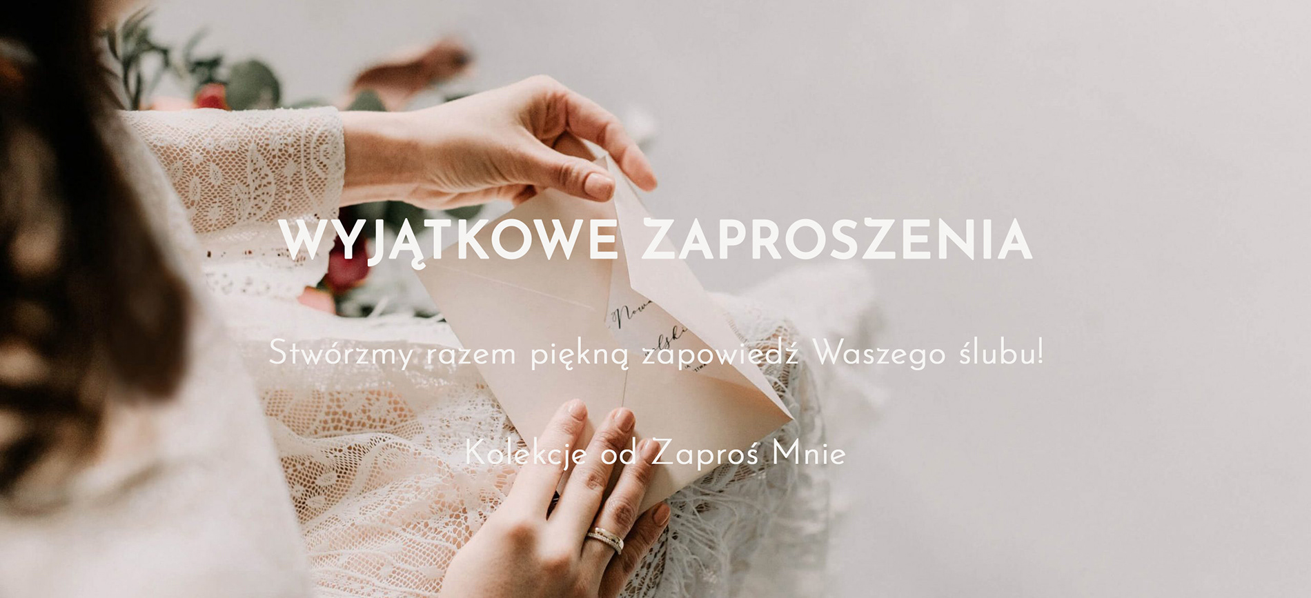 Zaproszenia ślubne od Zaproś Mnie - zaprosmnie.pl