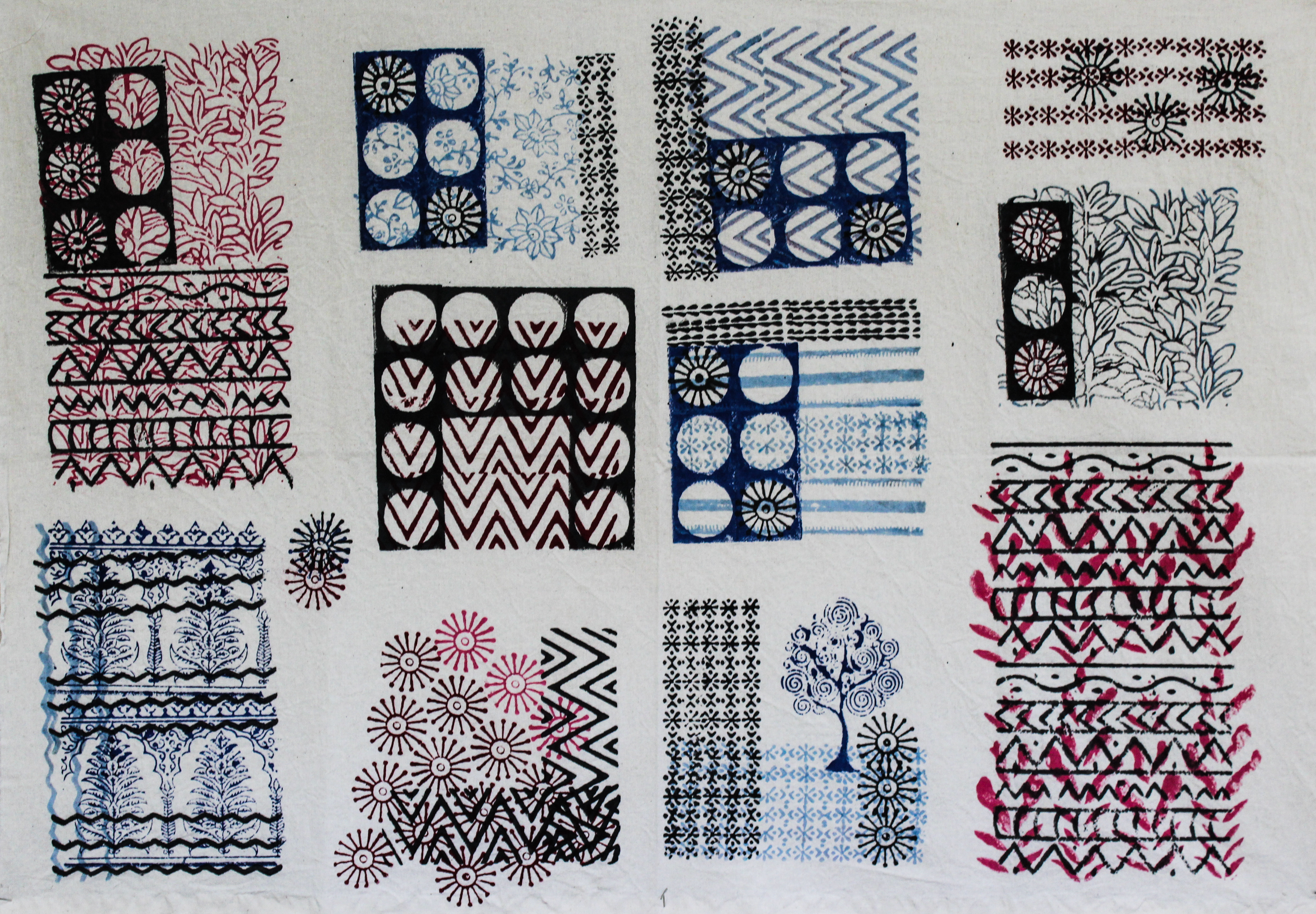 Block Printing explorations