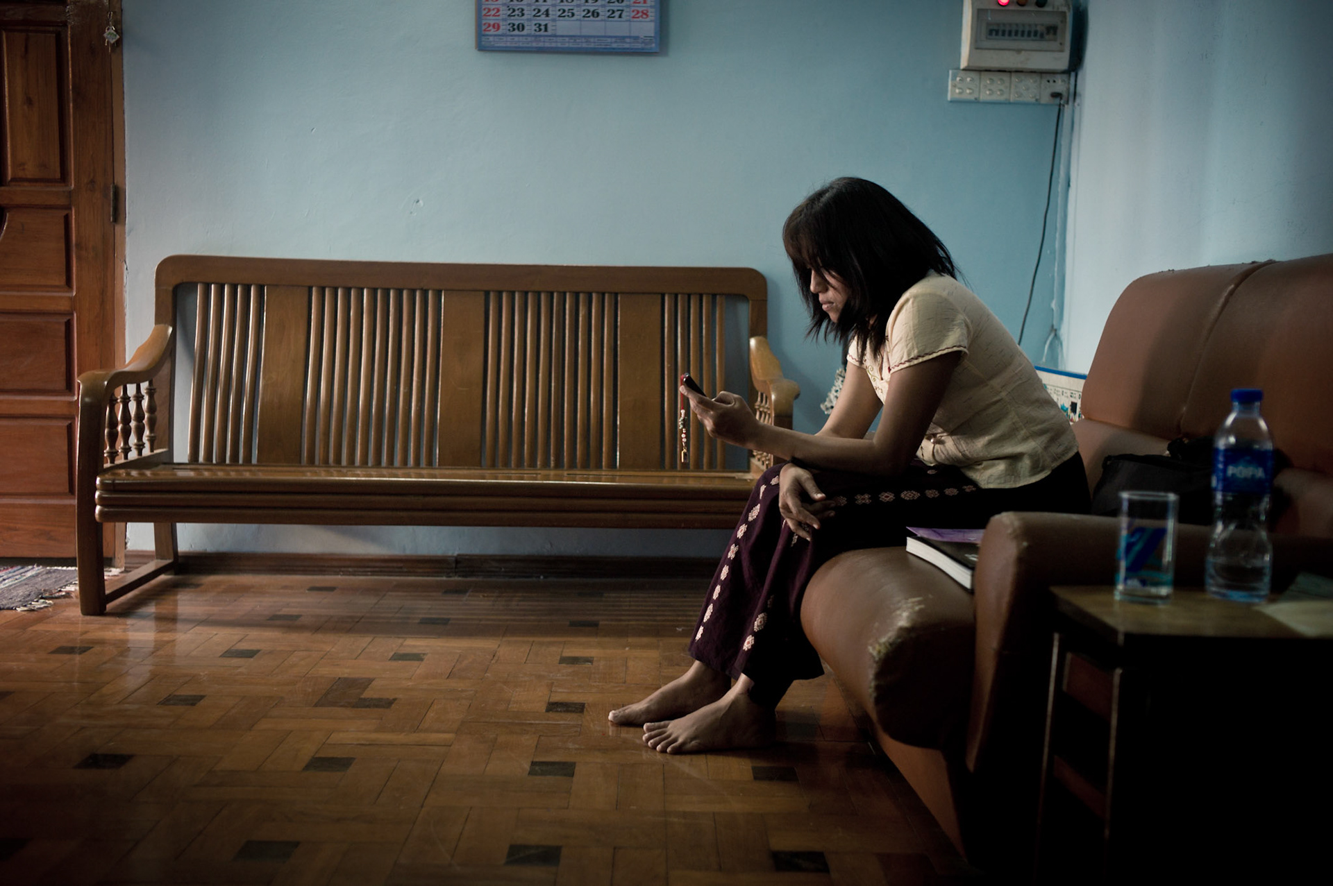 Mie Mie, a leader of the 88 Generation Students, participated in the 1988 uprising as a high school student and member of the ABFSU, DPNS and worked for the NLD. She was first arrested for 3 months in 1989 but in 1996 was involved in student protests and was jailed for 7 years. In August 2007 she lead protests in Rangoon but went into hiding when her colleagues in the 88 Generation Students were arrested. She was finally caught in October 2007 and was sentenced to 65 years. She was released from Katha prison on 13th January 2012 under a presidential amnesty