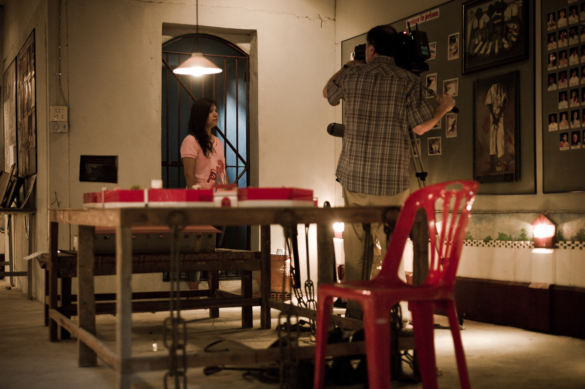 As a former political prisoner much of her time is spent working for her colleagues who still remain bars through advocacy work at AAPP, which often includes being interviewed and showing guests around the small museum.