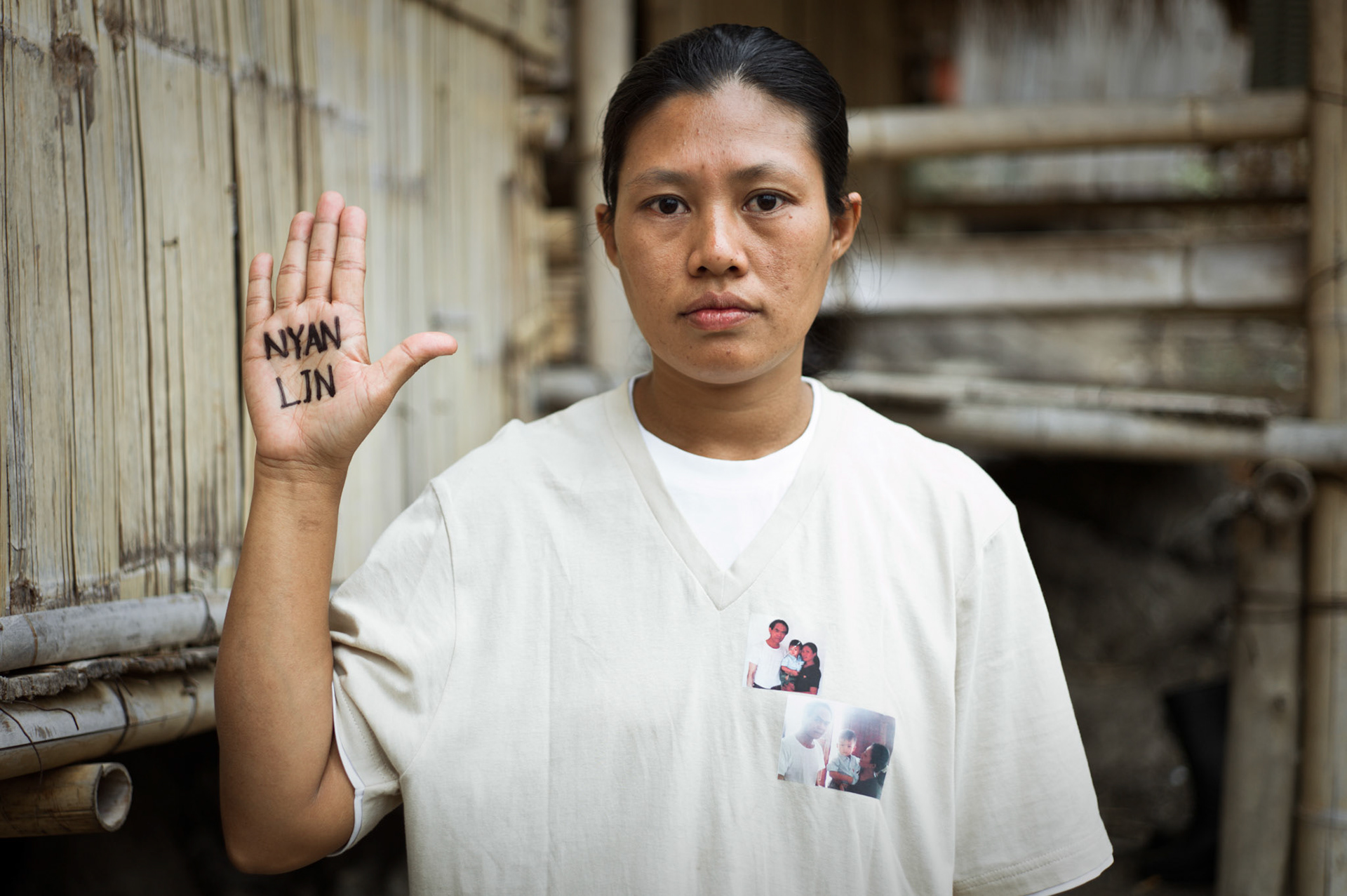 Aye Aye Moe, a former student activist, was arrested in July 1998 and sentenced to 2 years in prison for unlawful association with the ABSDF of which her brother was a member. She was jailed for 2 years in Insein and Taunglaylone prisons. Her husband Khun Saing has already been re-settled to the UK, but she is still waiting in Umpiem Mai refugee camp with their young son, hoping one day to join him.
Nyan Lin, a former central committee member of the ABFSU and member of the 88 Generation Students, was first arrested in 1993 and spent 4 years in prison for his role in student protests. He was arrested again 1998 and sentenced to a further 5 years in prison. In 2005 he joined the 88 Generation Students and in August 2007 lead protests in Rangoon but was arrested and is currently serving a 65 year sentence in Pa’an prison.