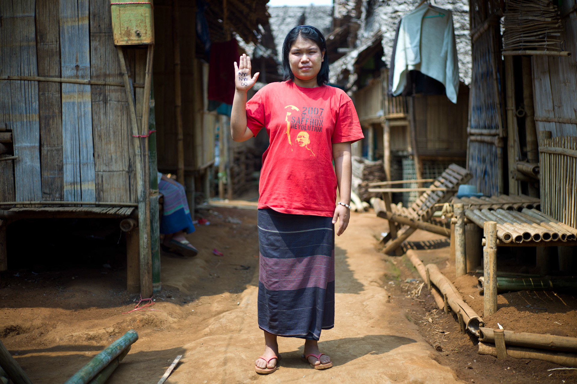 Yu Yu Hlaing was jailed for 1 year because the authorities couldn’t find her activist husband so they jailed her instead. The authorities will often arrest family members when they cannot find the person they are looking for. Along with her husband and you children she fled Burma and now lives in Nupo refugee camp on the Thai-Burma border where they are awaiting resettlement to a third country.
Nyi Nyi Oo, an NLD youth member was arrested in July 1989 and wrongfully convicted of a bombing of a petroleum factory in Rangoon. Along with two other colleagues he was framed for the incident that was later admitted to having been carried out by the KNU. He was charged with high treason and sentenced to life imprisonment. He was eventually released from Taungoo prison under a general amnesty in October 2011.