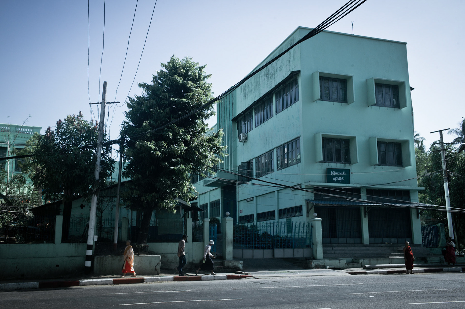 Despite recent changes towards democracy in Burma, the country's dark past still lies beneath the surface. The offices of the Burmese government's mouthpiece, the 'New Light of Myanmar', house a secret interrogation centre run by Military Intelligence that is still in use today