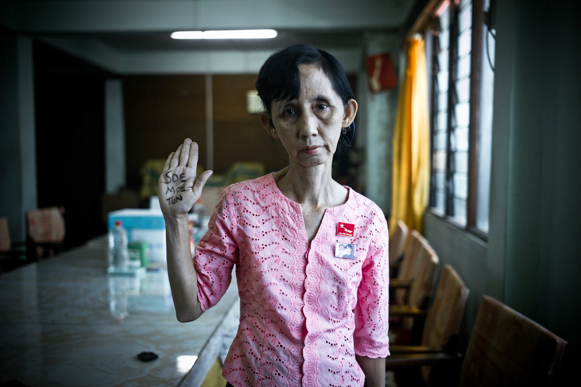 Daw Than Than Swe, a member of the NLD, was detained in 1998 at Ye Mon military intelligence detention centre when over 100 NLD members including 50 members of parliament were arrested following a declaration that they were to convene the CRPP, a ‘People’s Parliament’. She continues to work for the NLD in Rangoon. 
Soe Moe Tun, son-in-law of Daw Than Than Swe and a pro-democracy activist from Rangoon, was arrested in October 2009 and charged with violating immigration laws and having contact with illegal organisations in exile. He was sentenced to 8 years and is currently detained in Insein prison.