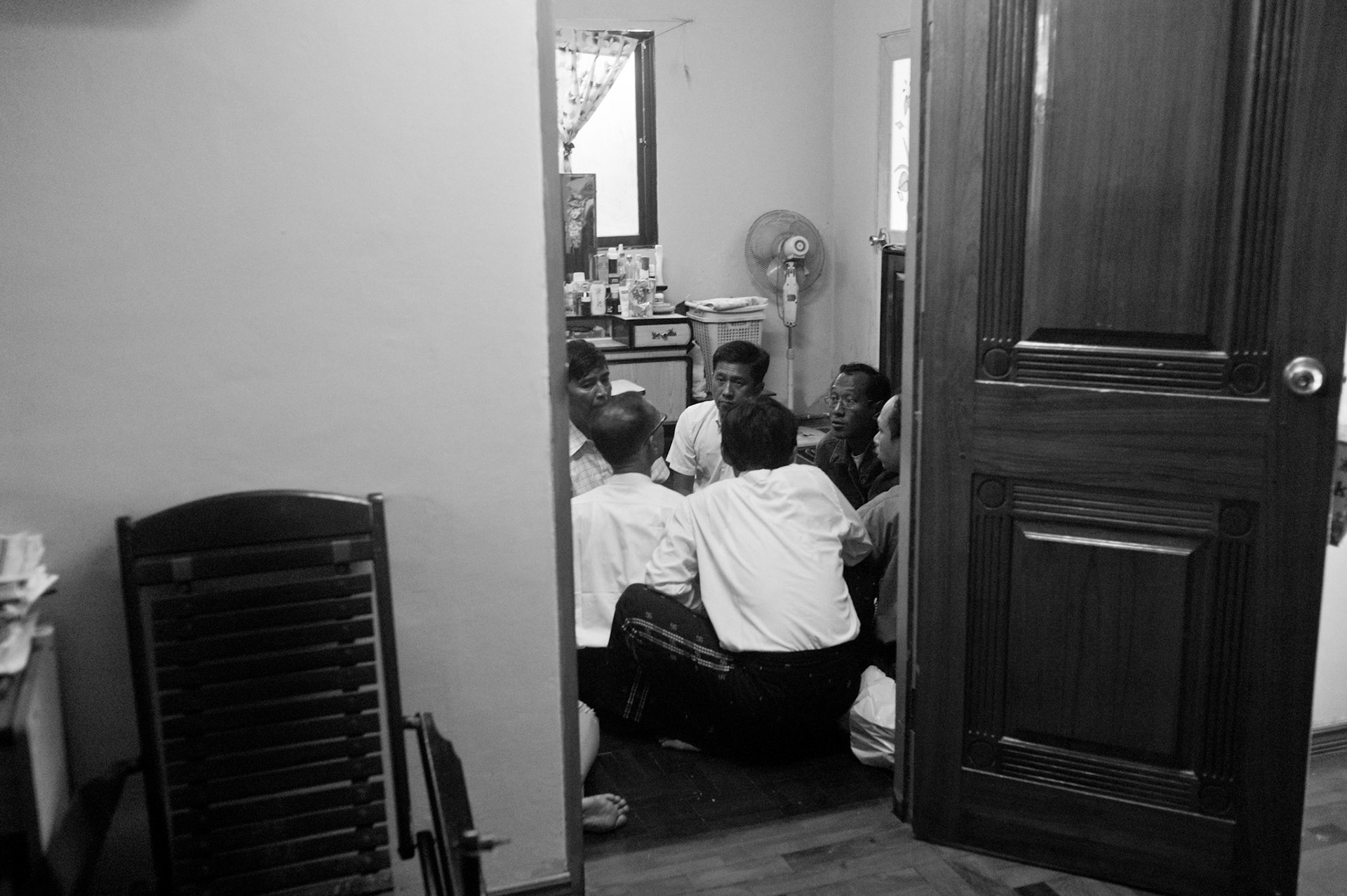 The leaders of Burma's famed political dissident group, The 88 Generation Students, hold a meeting for the first time since their release from prison under a Presidential Amnesty in January 2011 that saw more than 600 political prisoners released from jail. As change gathers pace in Burma, the group will have a critical role to play in society once more adn will continue their political activities that have seen them jailed on numerous occasions previously