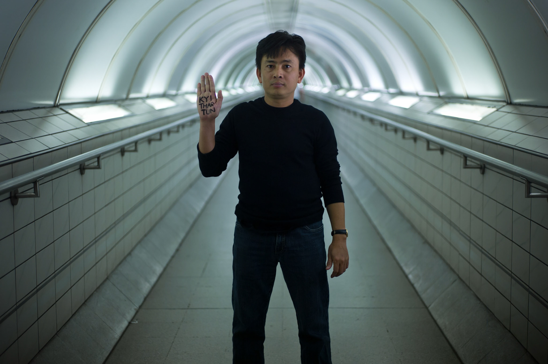 Aung Gyi was first jailed for 4 years in 1989 for his role in student demonstrations during the mass democracy uprisings. He later became a journalist and helped set up a network of undercover reporters and video-journalists (VJs) working for the ‘Democratic Voice of Burma’ an exiled media organisation. In 2007 working undercover as a VJ during the Saffron Revolution he was arrested and jailed for two years. He fled Burma in 2010 and now lives in London, UK. 
Kyi Thar Tun, a cellmate of Aung Gyi and leading member of the ABFSU, was arrested in 1998 and sentenced to 24 years in prison for leading student demonstrations. He was eventually released from Shwebo prison in October 2011 under the general amnesty.