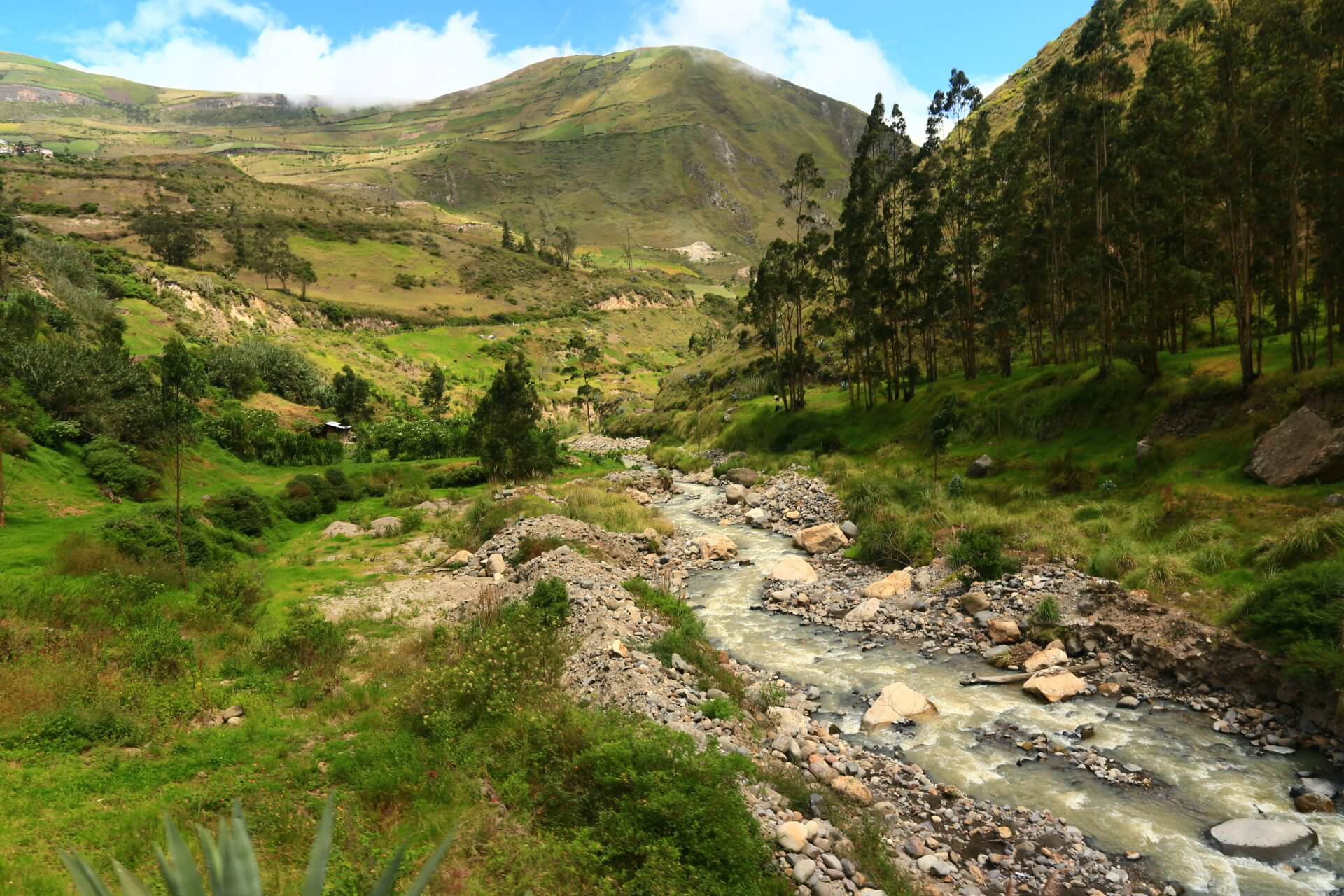 Chanchan Valley in the Andes Mountains