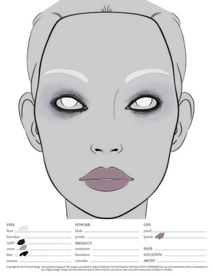 Dea Look 1 Makeup