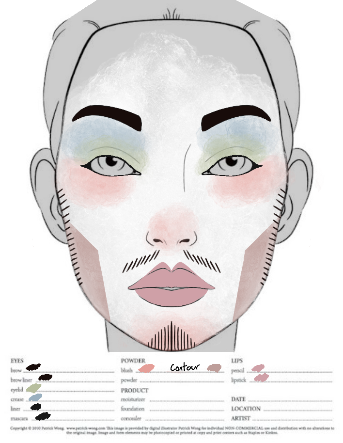 Dirry-Moir Makeup
