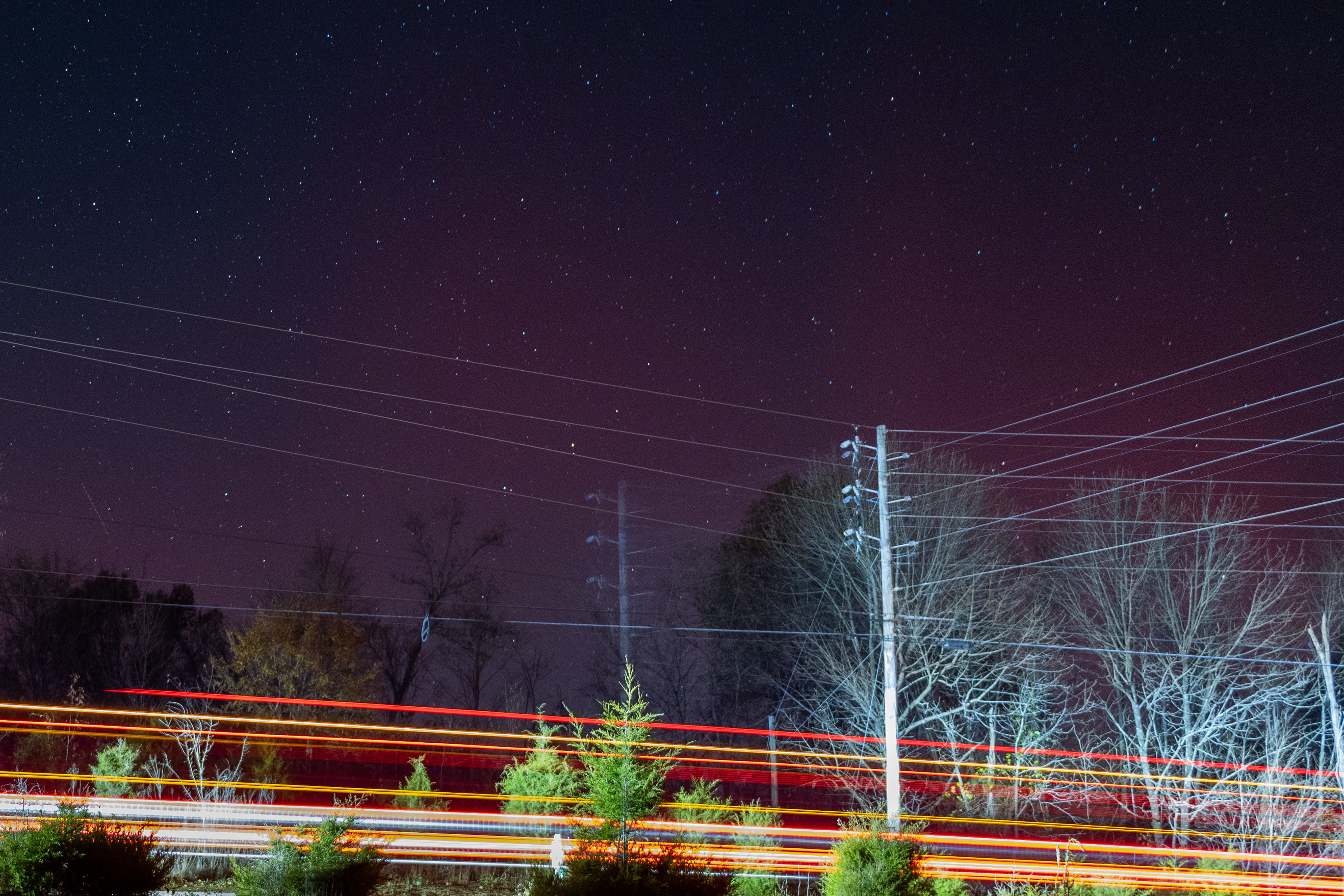 A strong geomagnetic storm affected the Bowling Green night sky on Nov. 11 and 12. The Aurora Borealis, more commonly known as the Northern Lights, could be seen in places with low light pollution across the Commonwealth, including Mount Pleasant Church of Christ Cemetery on Thursday, Nov. 13. 