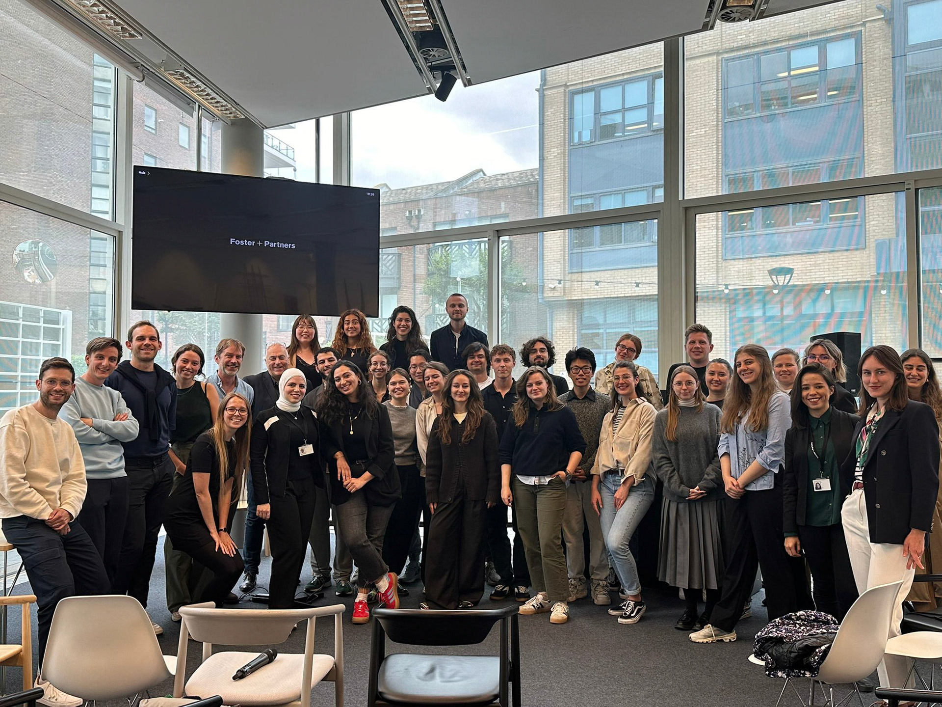 EXTREME visiting Foster + Partners in London