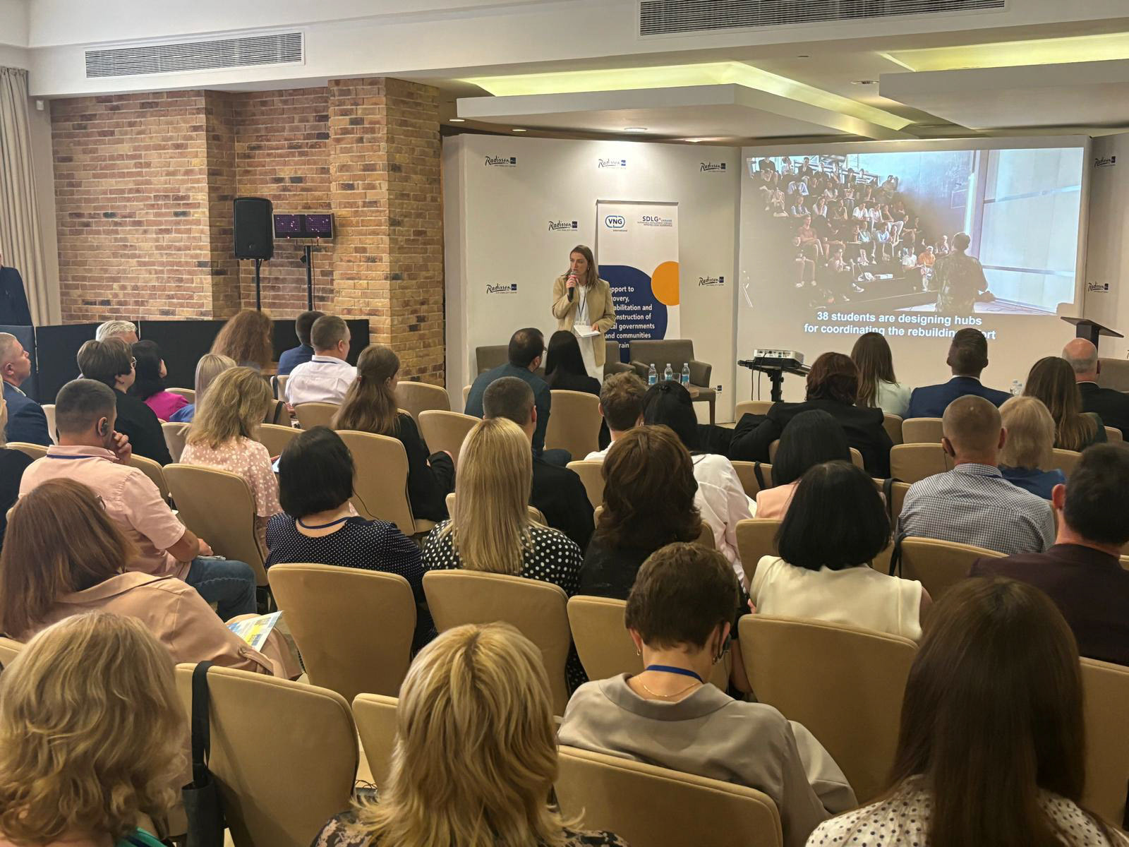 A presentation of the project in Kyiv