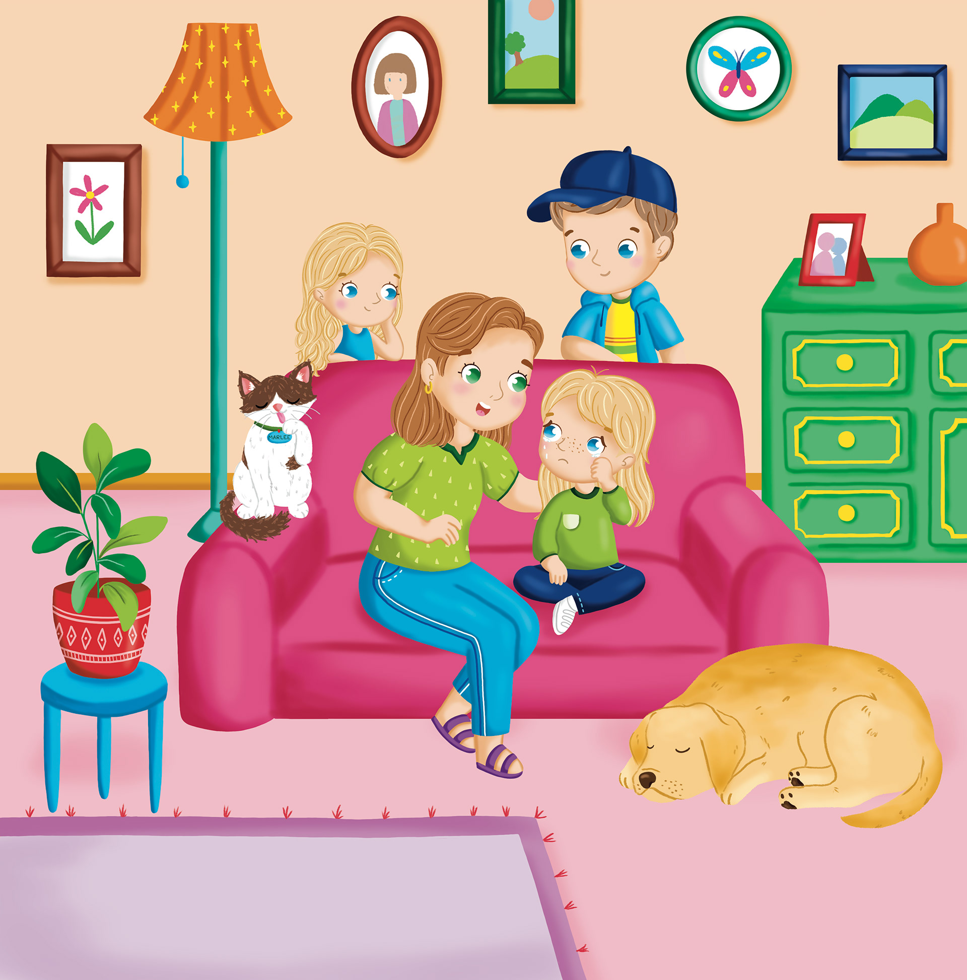 "Brave Little Nikki Learns To Cheer" Picture Book